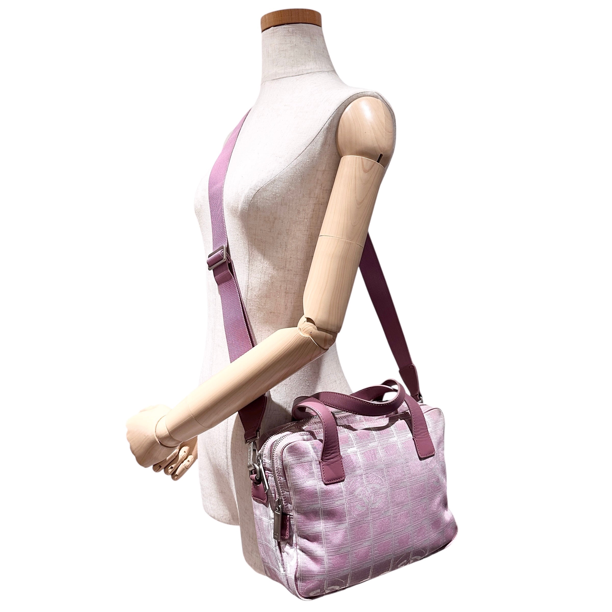 CHANEL シャネル ニュートラベルライン 2WAYバッグ