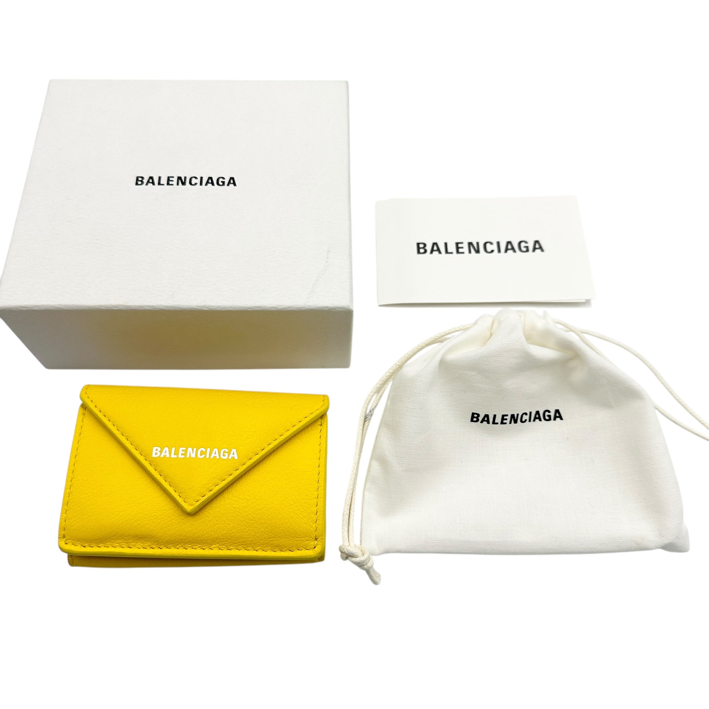 BALENCIAGA バレンシアガ ペーパーミニ コンパクトウォレット