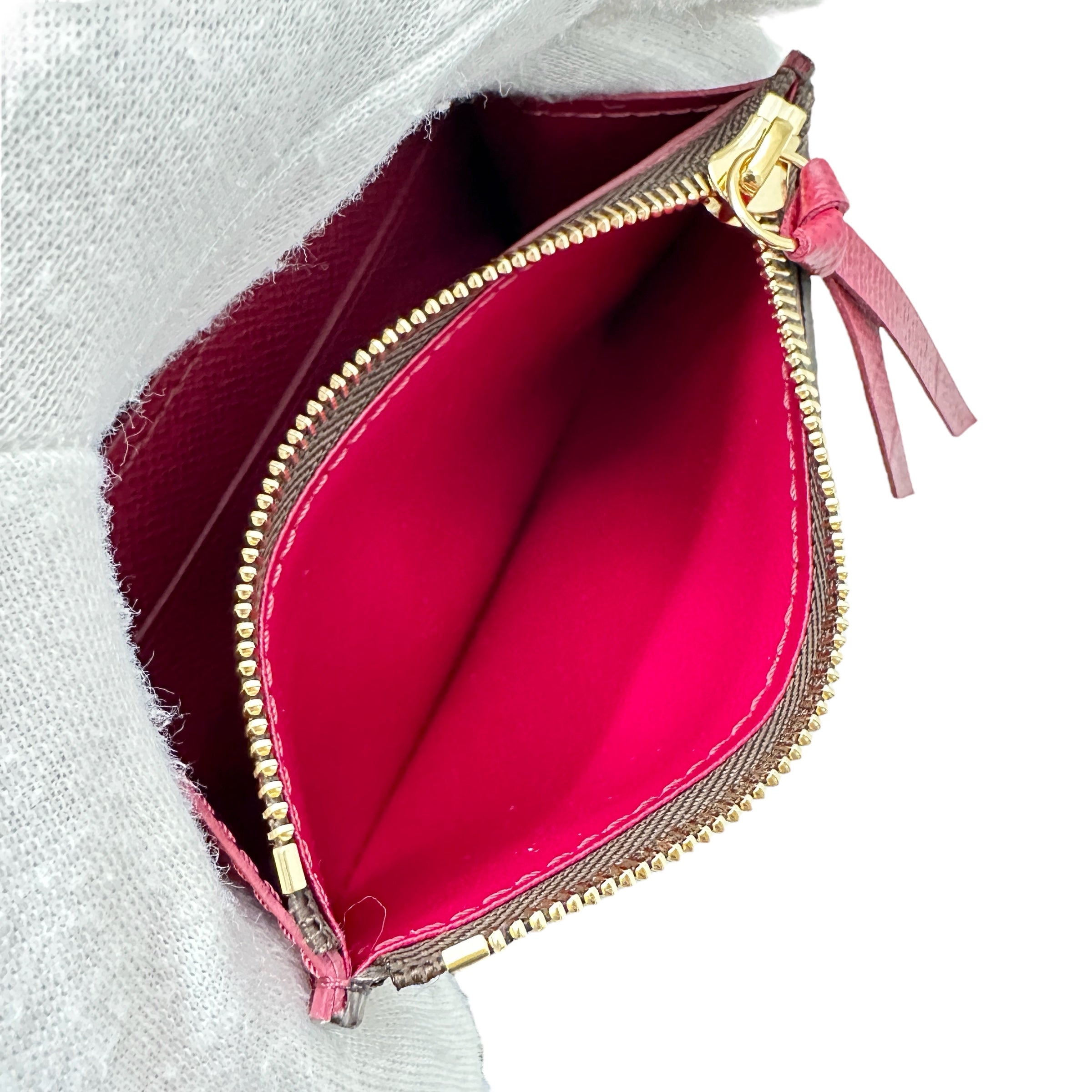 LOUIS VUITTON ルイ・ヴィトン モノグラム ポルトモネ・ロザリ