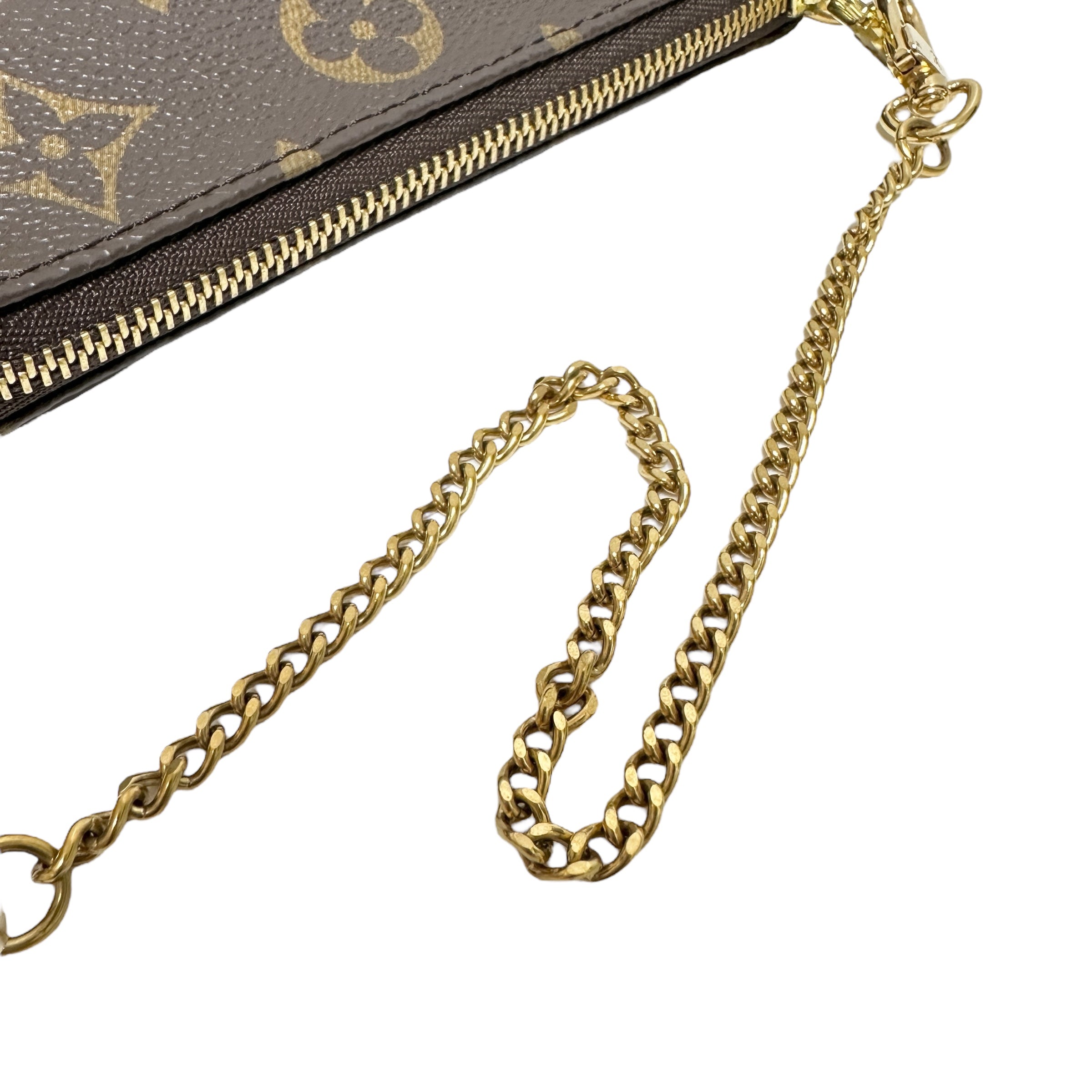 LOUIS VUITTON ルイ・ヴィトン モノグラム ミニ・ポシェット・アクセソワール