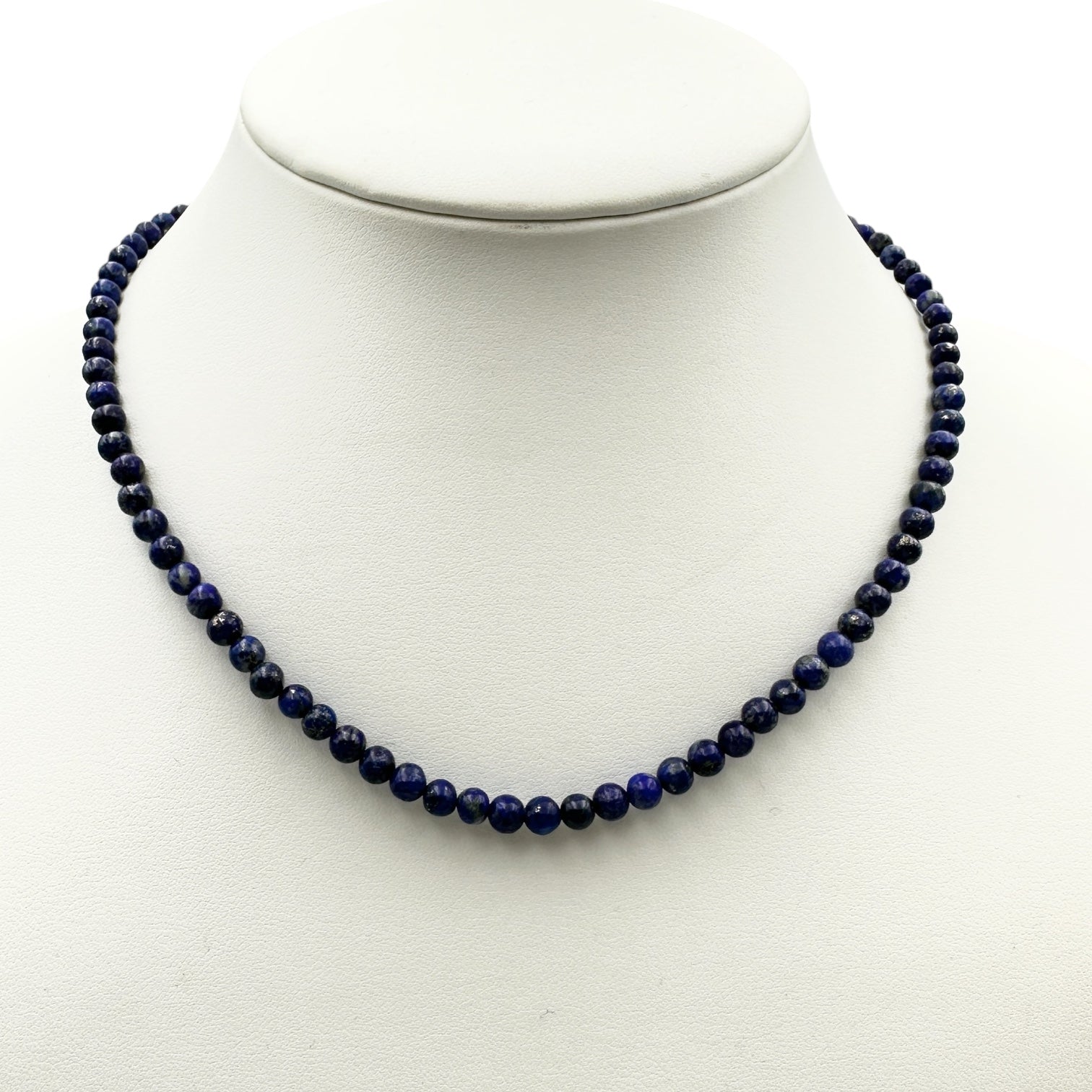 ラピスラズリネックレス K18YG