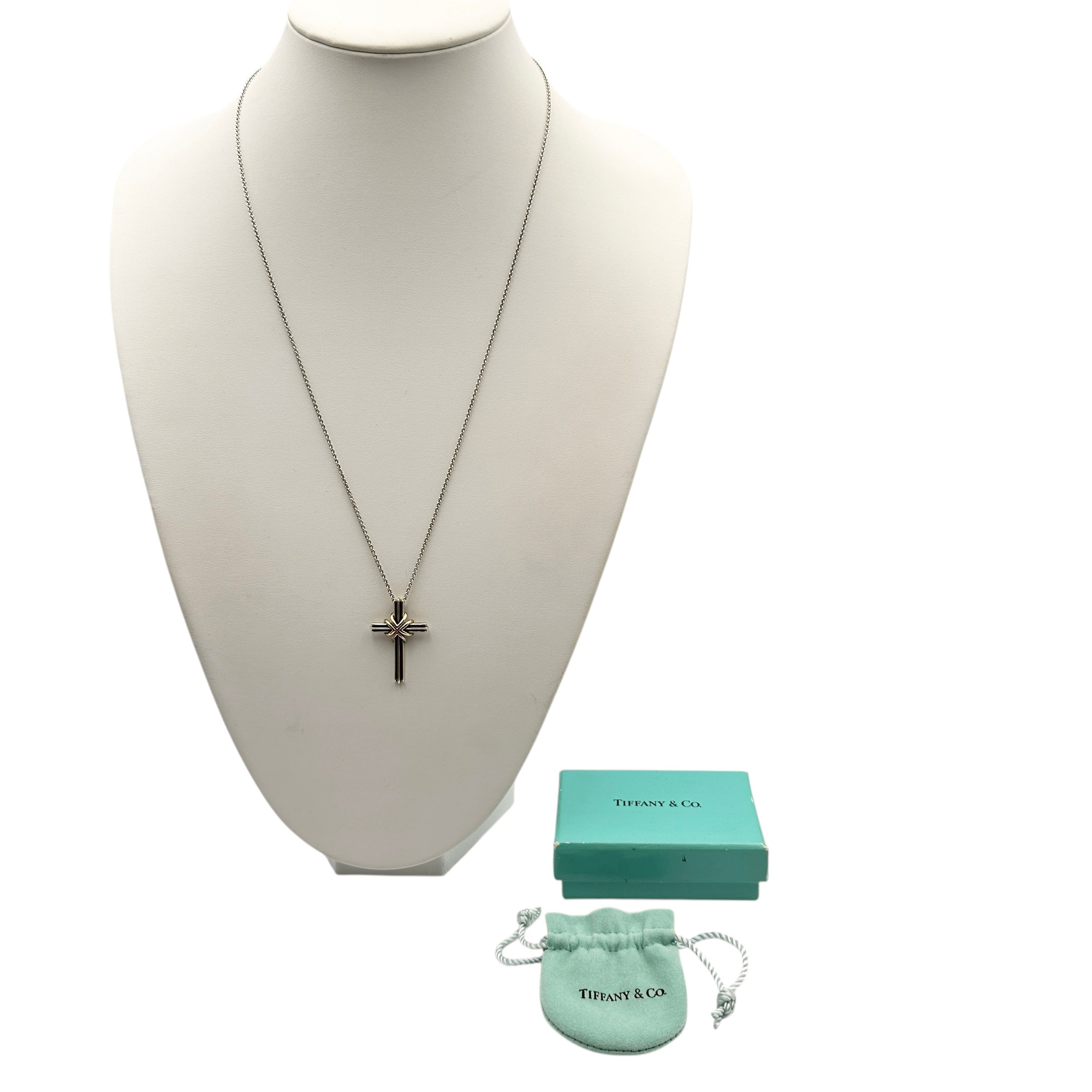 TIFFANY & Co. ティファニー シグネチャー クロス ネックレス