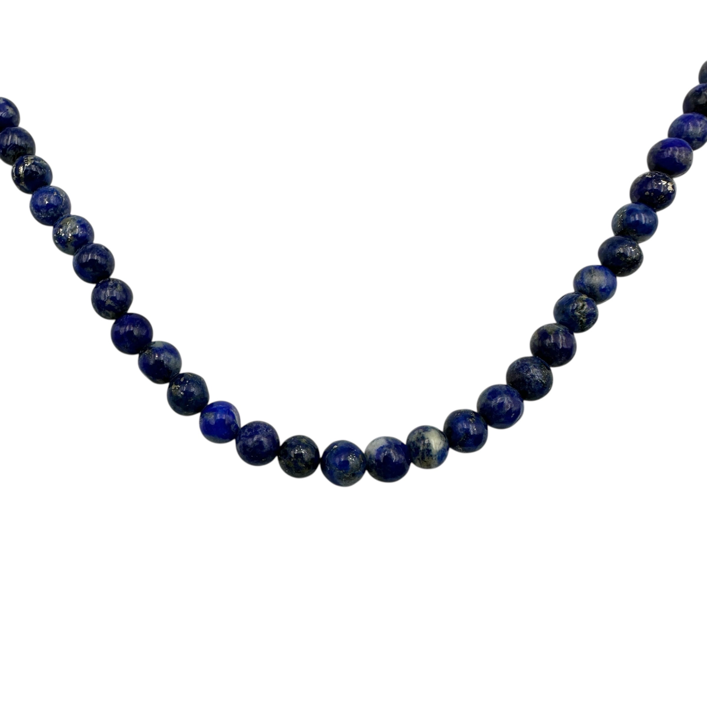 ラピスラズリネックレス K18YG