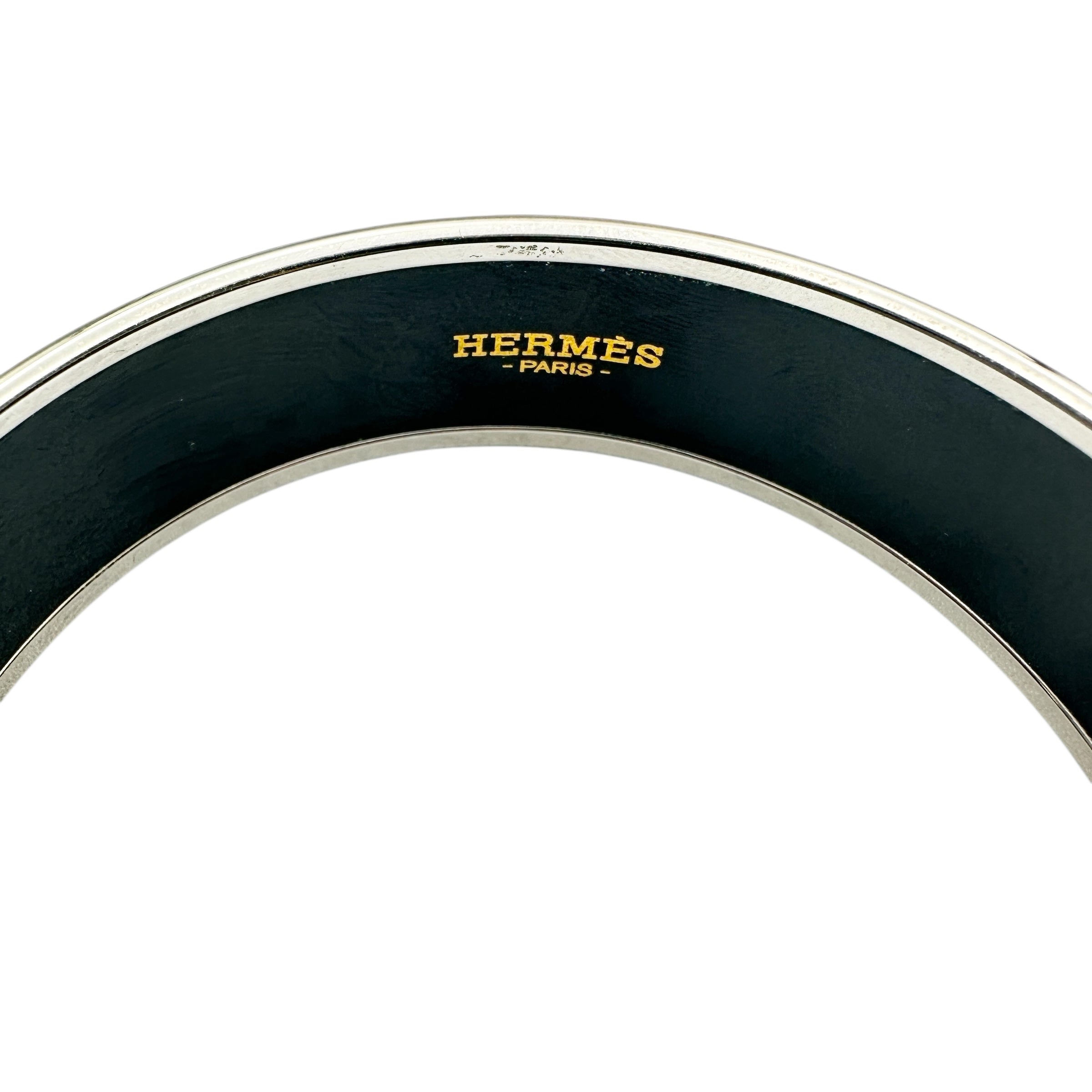 HERMES エルメス エマイユバングルGM ブレスレット
