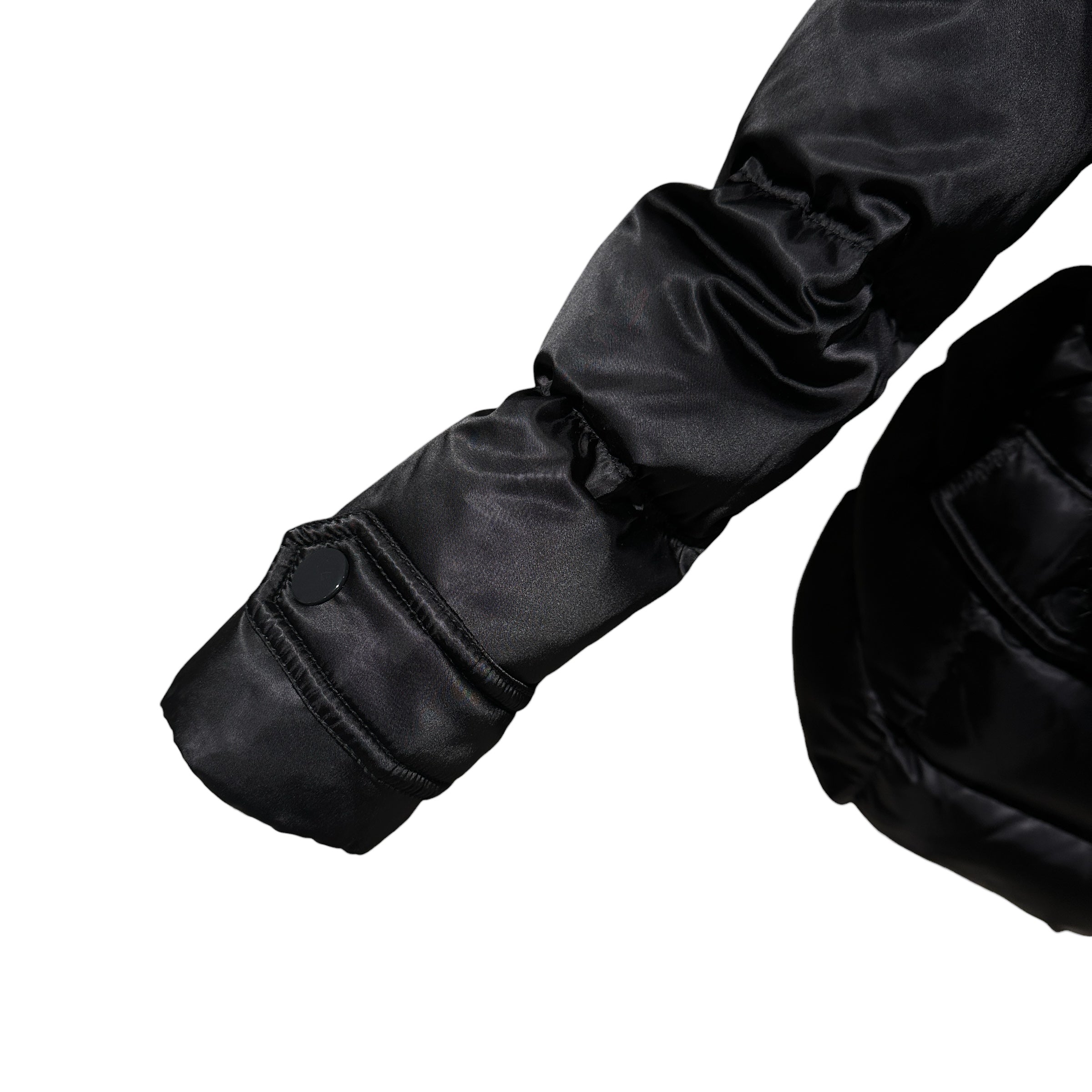 PRADA プラダ ダウンコート リアルファー #40(Mサイズ)