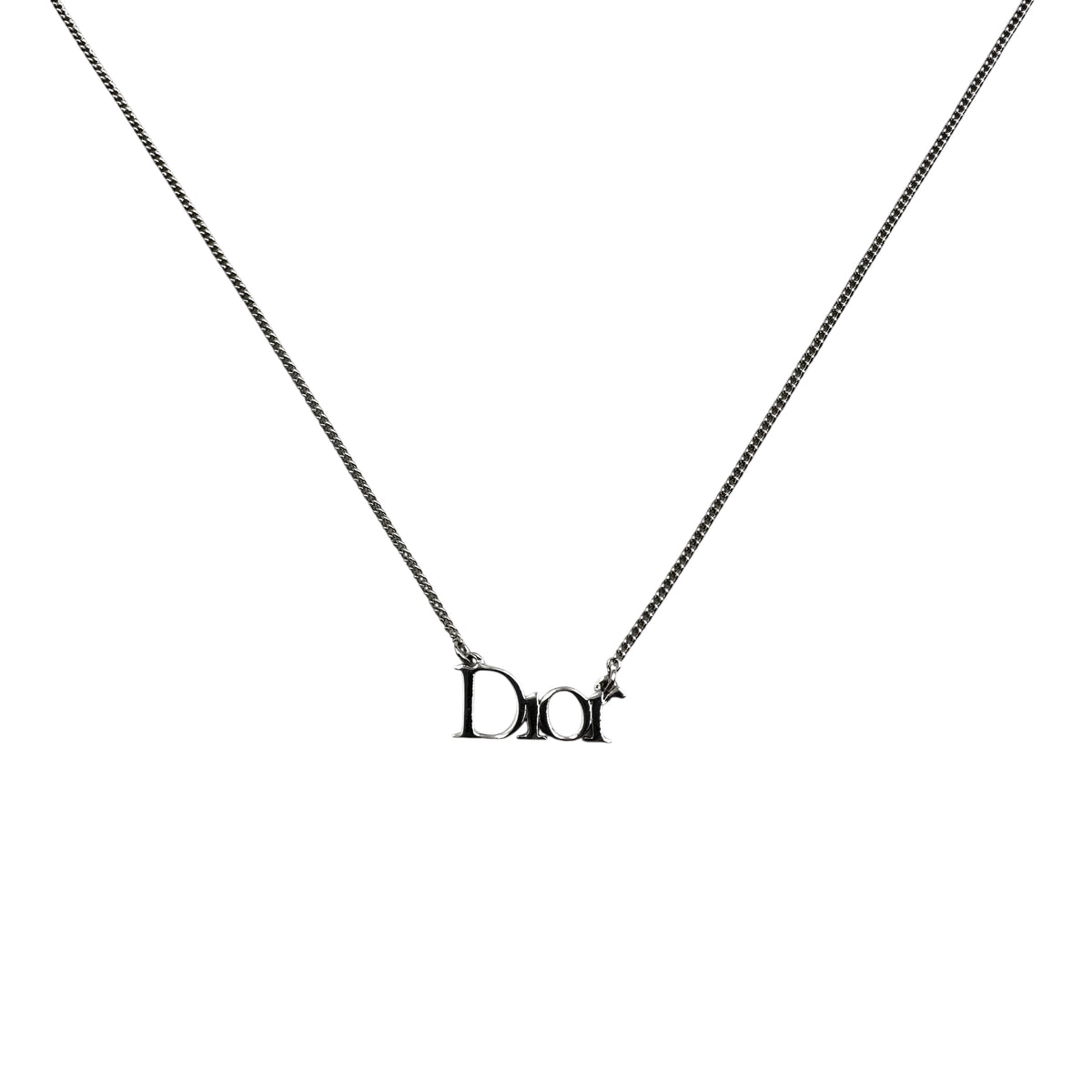 Christian Dior ディオール ネックレス ロゴ