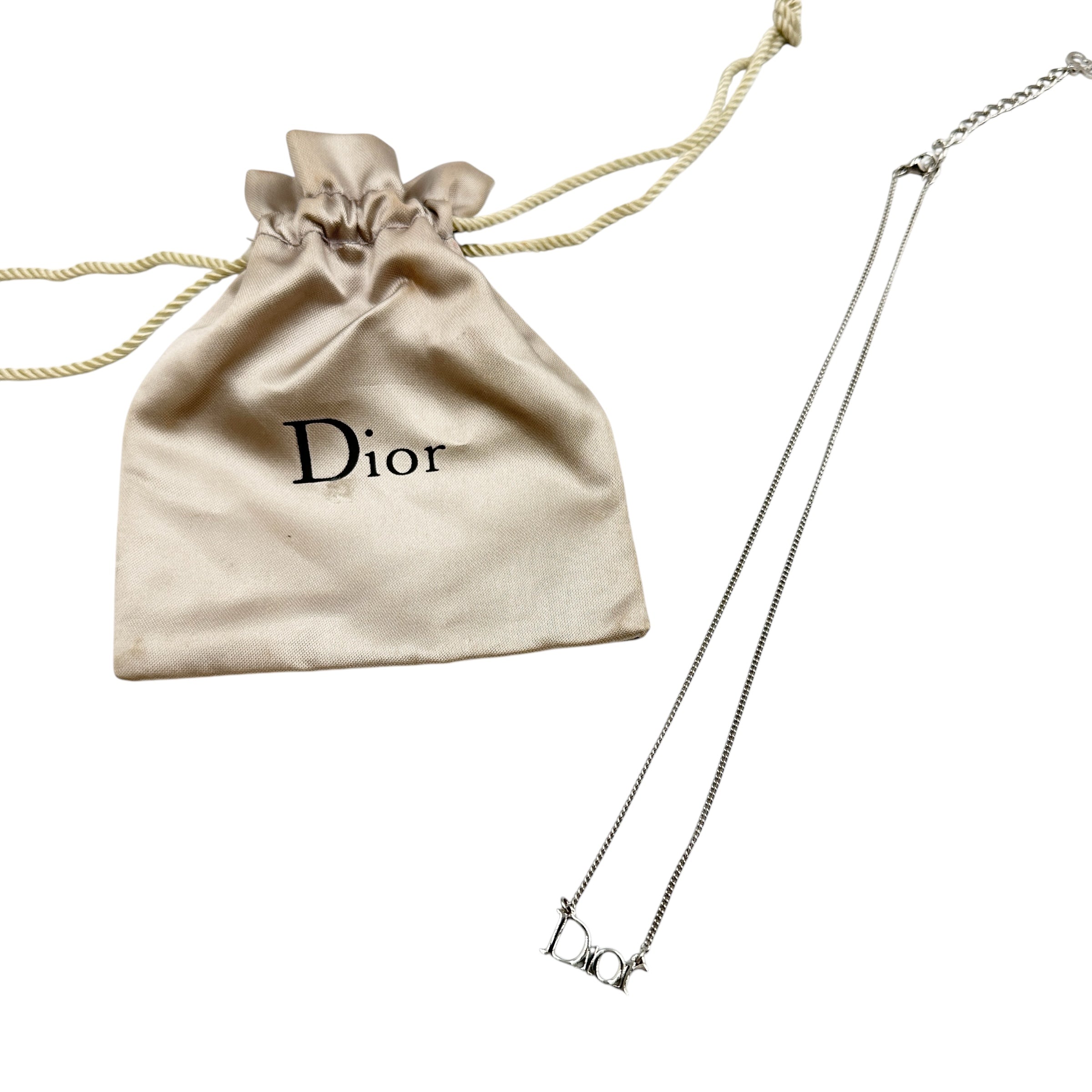 Christian Dior ディオール ネックレス ロゴ