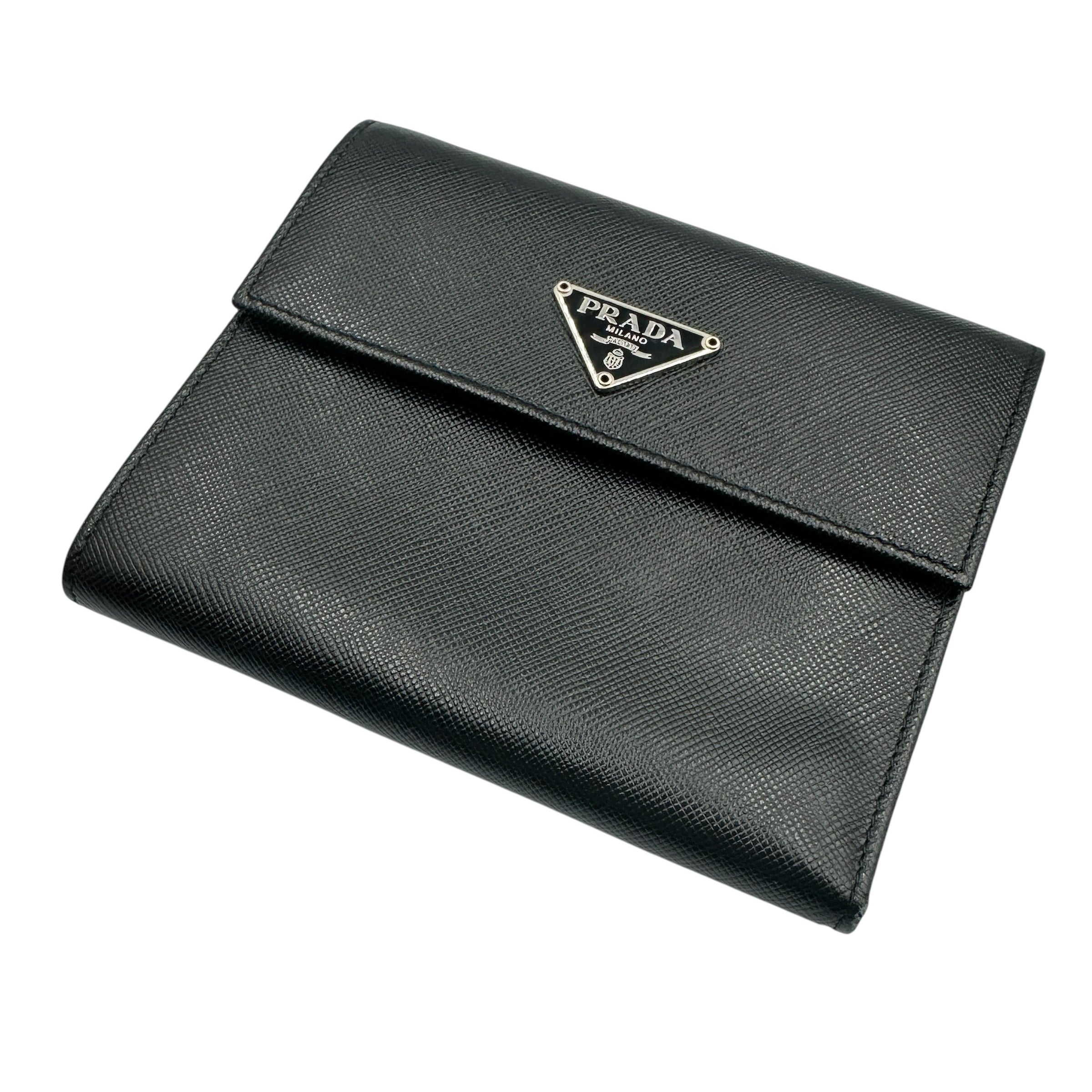 PRADA プラダ 3つ折りコンパクト財布