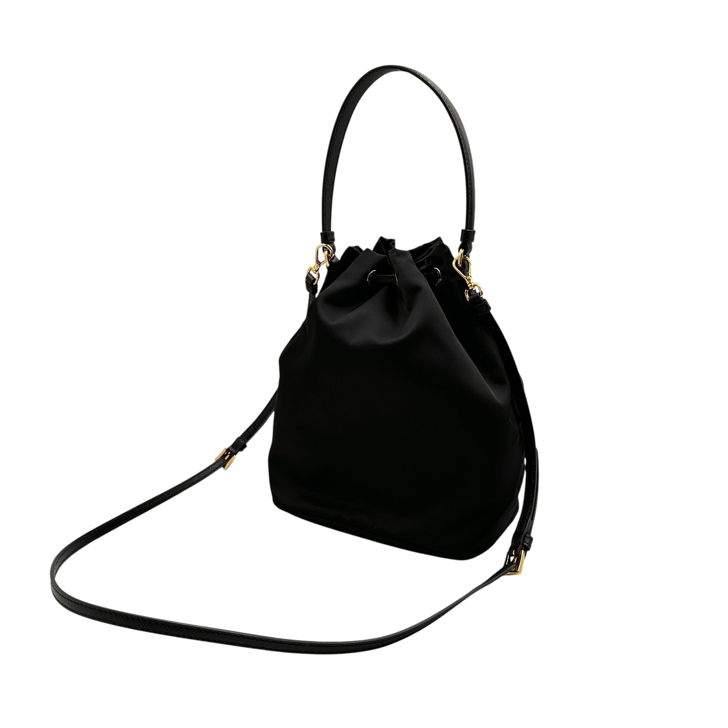 PRADA プラダ 1BH038 デュエット 巾着 2WAYバッグ