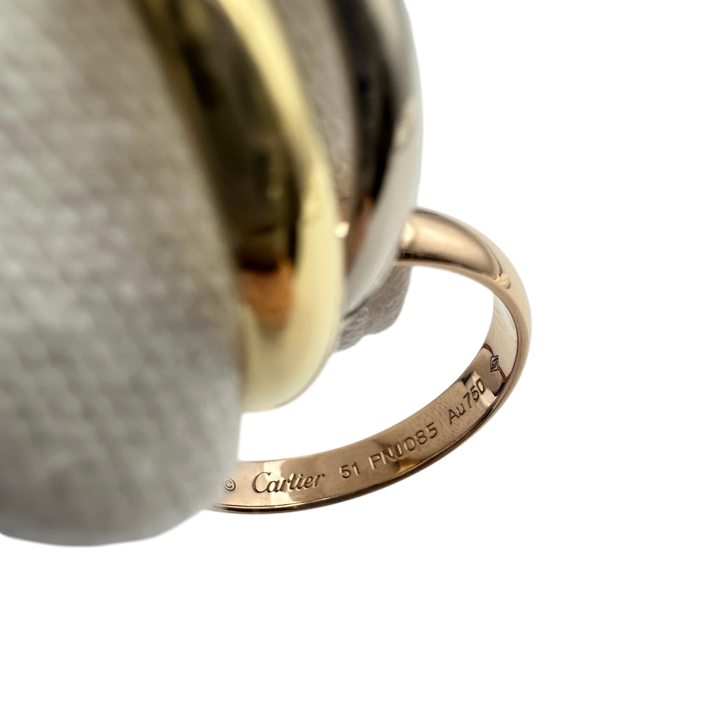 Cartier カルティエ トリニティ 5Pダイヤ リング