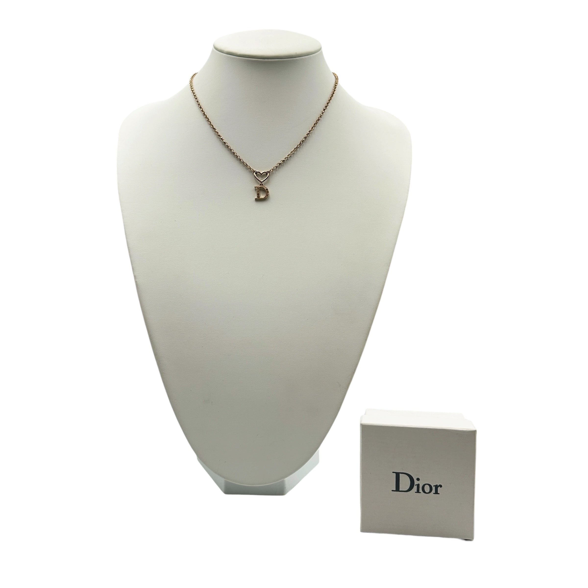 Christian Dior ディオール ネックレス ハートモチーフ