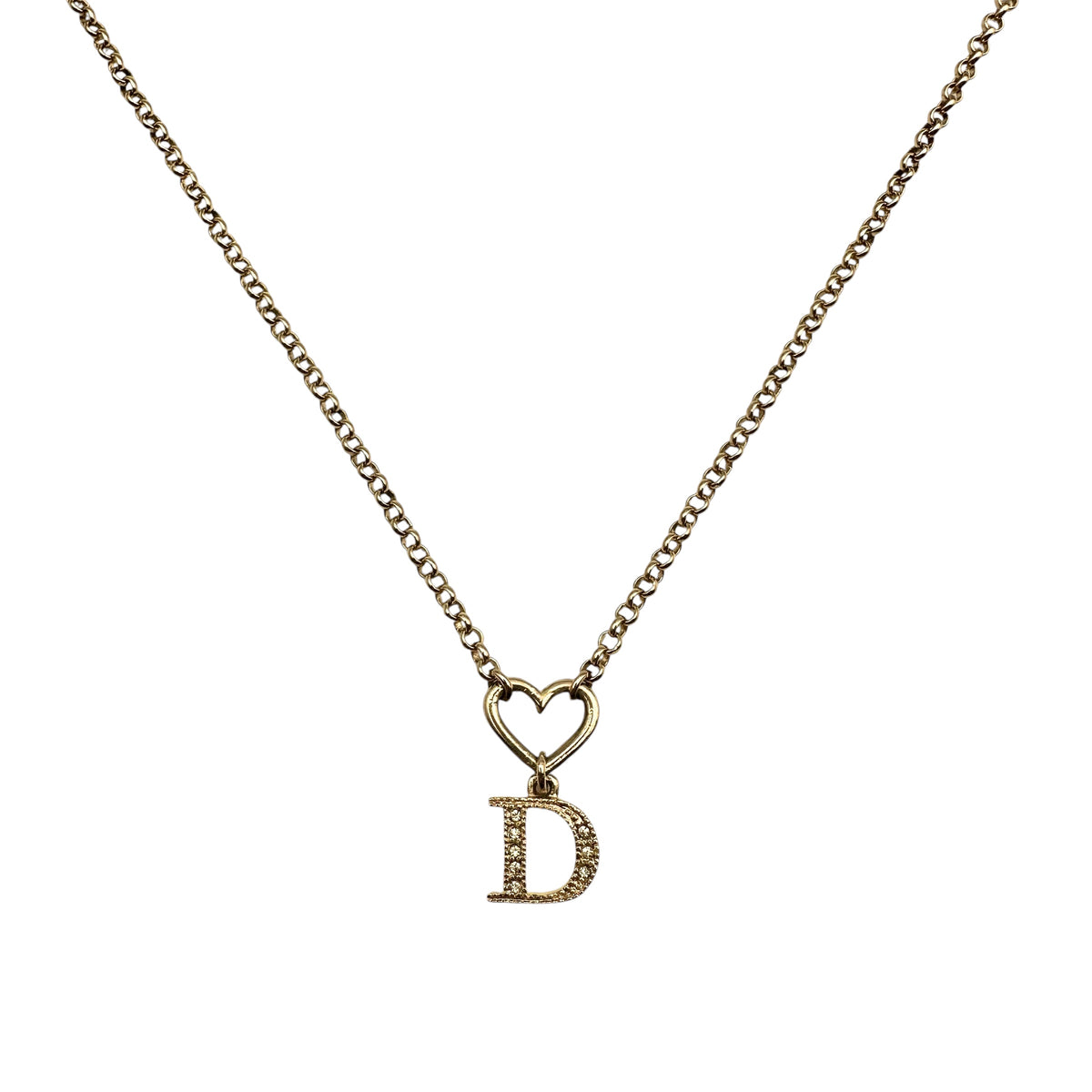 Christian Dior ディオール ネックレス ハートモチーフ