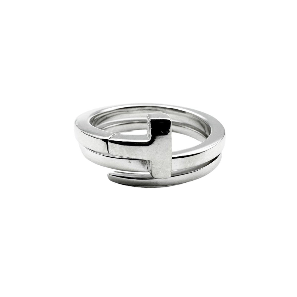 TIFFANY & Co. ティファニー Tスクエアラップ リング SV925