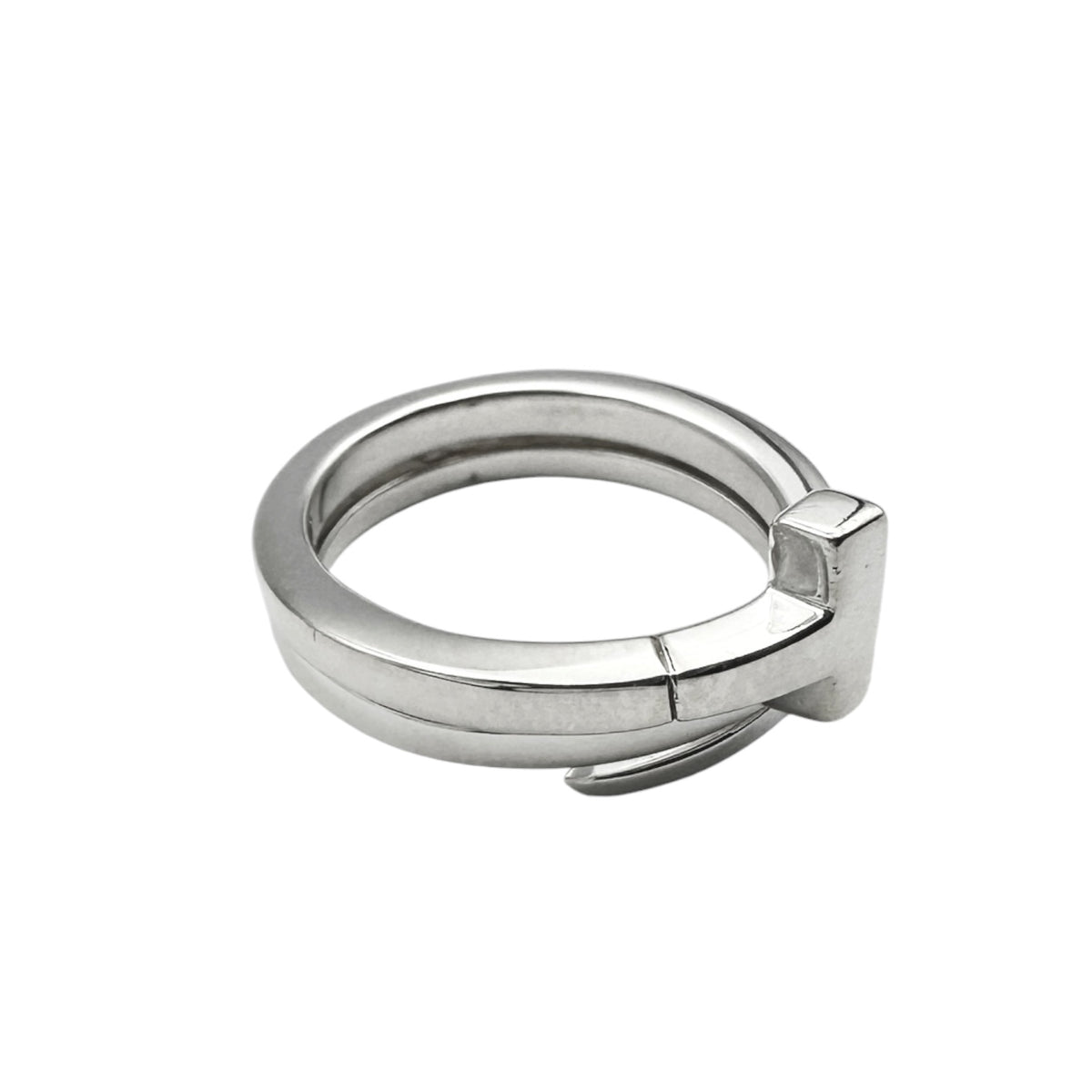 TIFFANY & Co. ティファニー Tスクエアラップ リング SV925