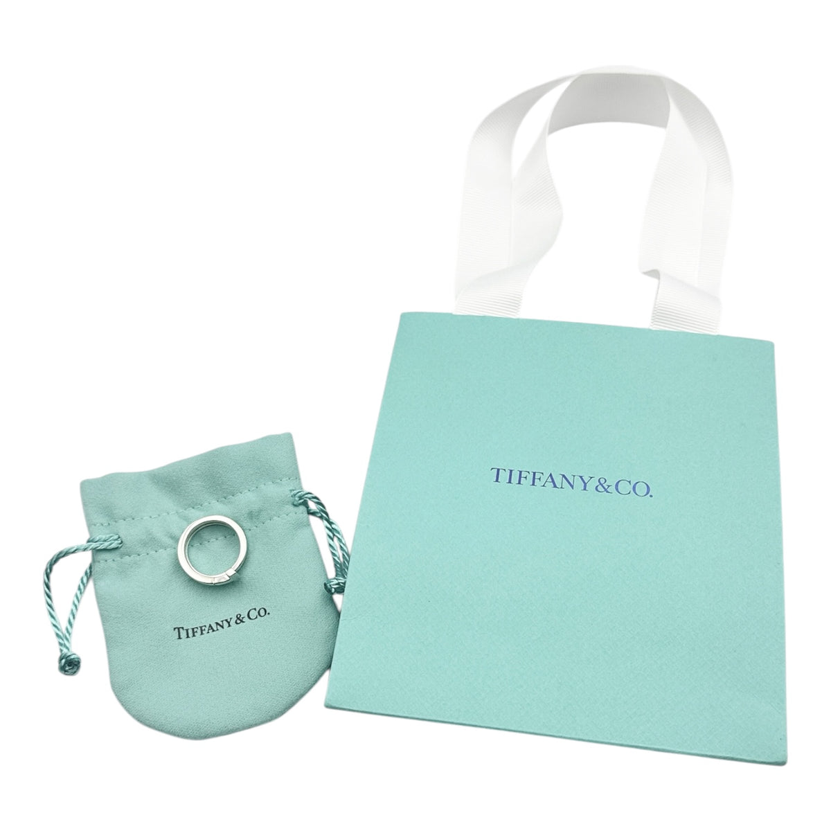 TIFFANY & Co. ティファニー Tスクエアラップ リング SV925
