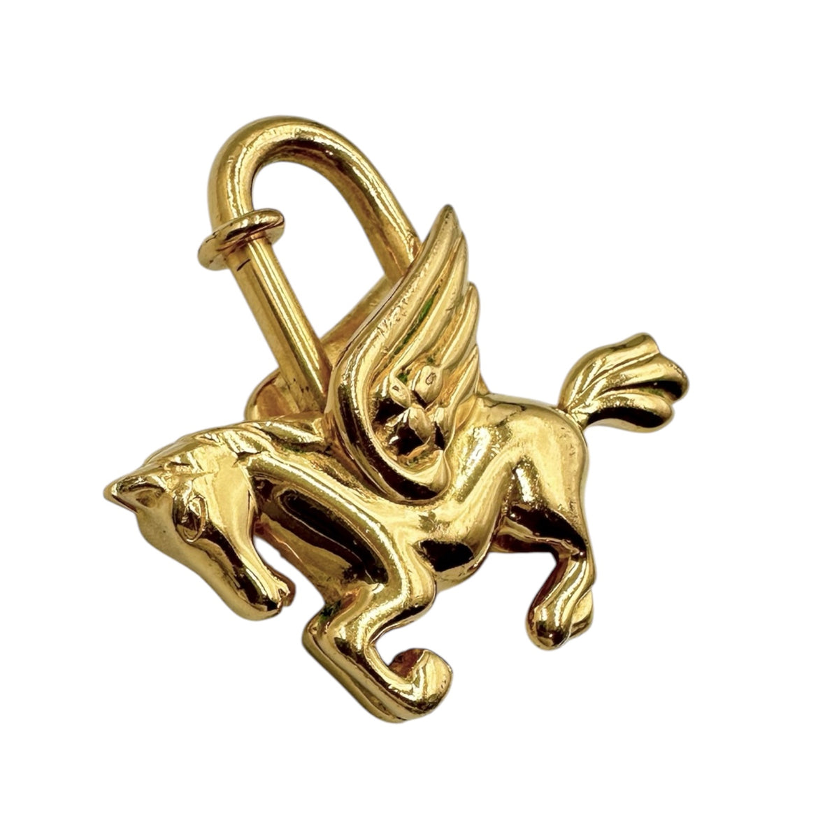 HERMES エルメス ペガサス カデナ ゴールド