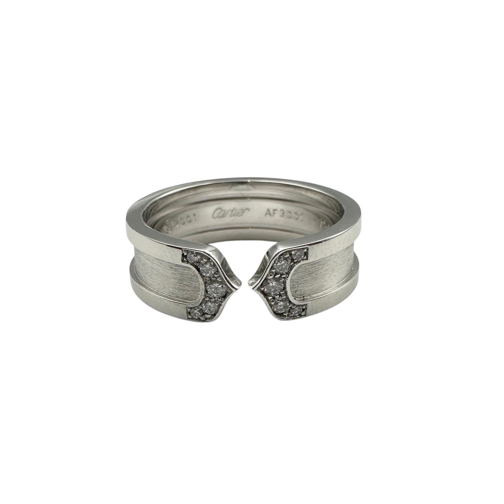 Cartier カルティエ 2Ⅽリング ダイヤ