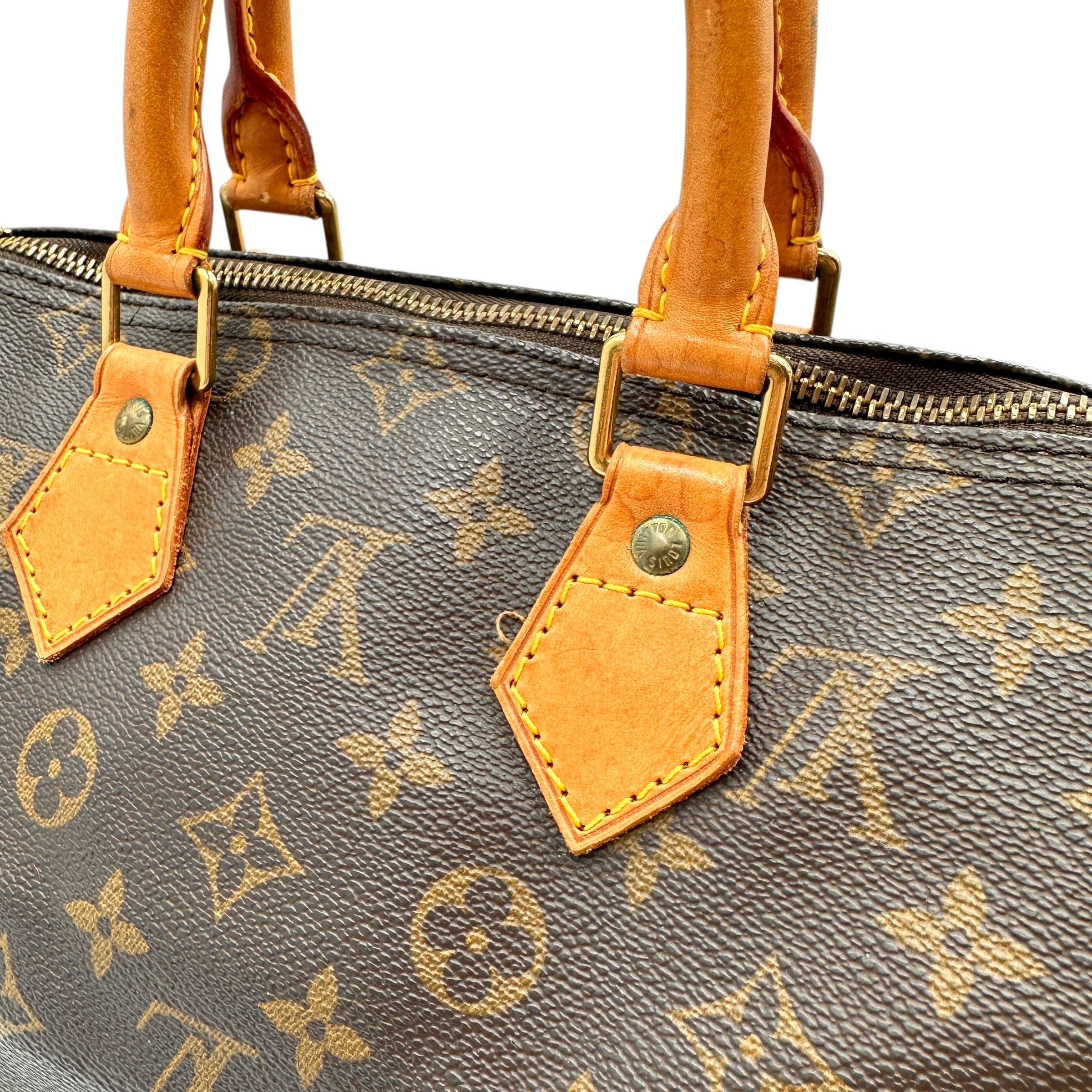 LOUIS VUITTON ルイ・ヴィトン モノグラム スピーディ25 ブラウン