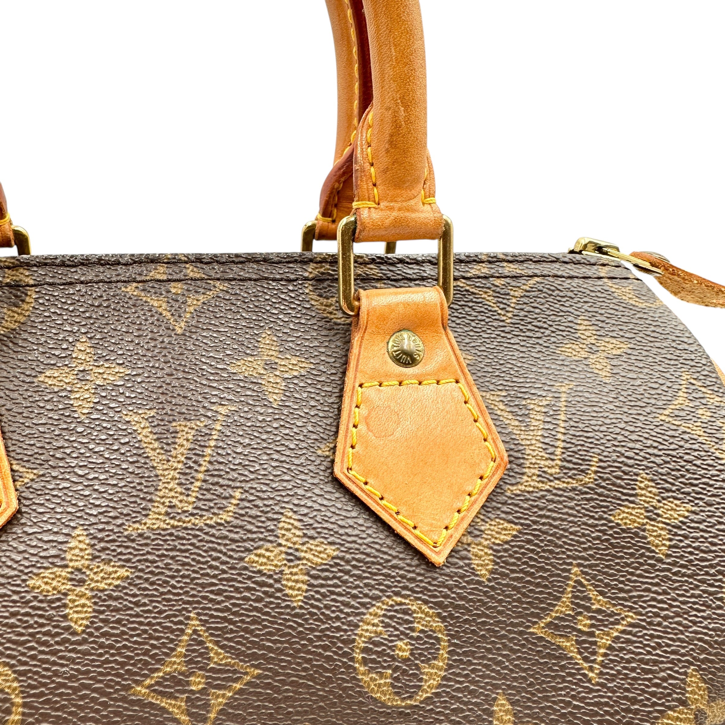 LOUIS VUITTON ルイ・ヴィトン モノグラム スピーディ25 ブラウン