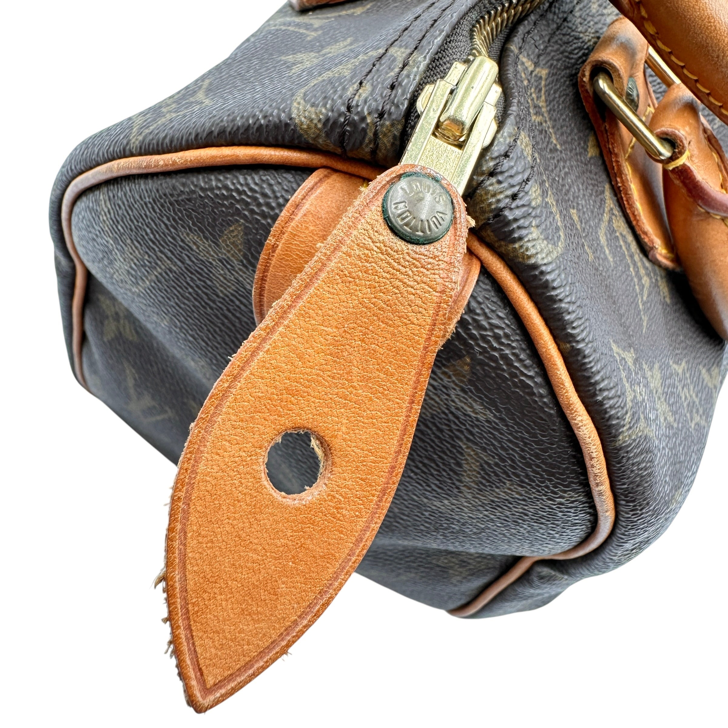 LOUIS VUITTON ルイ・ヴィトン モノグラム スピーディ25 ブラウン