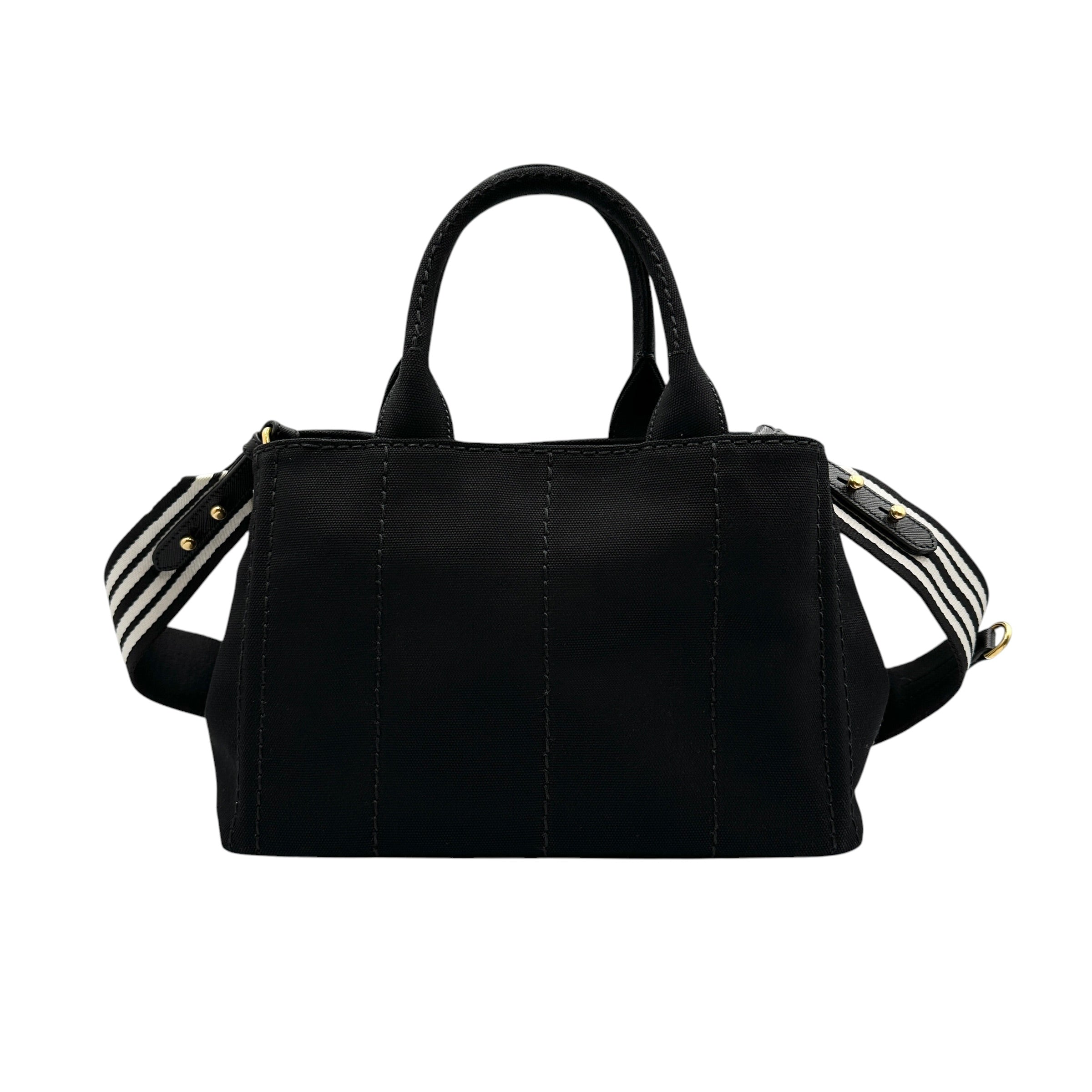 PRADA プラダ カナパ ２wayトートバッグ ブラック