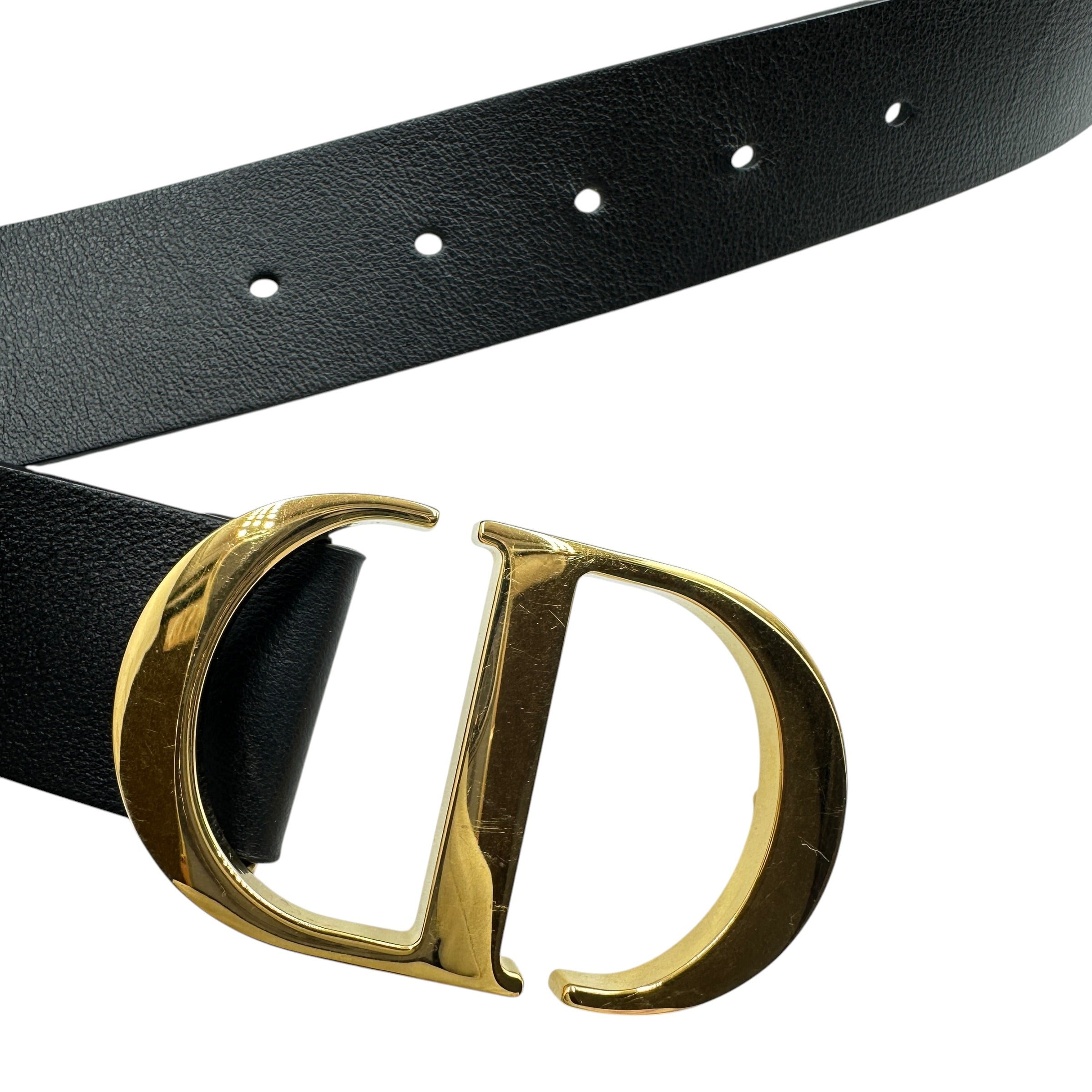 ✨️美品✨️Dior ディオール ベルト CDバックル 確実正規品 Christian Dior ディオール CDバックル ベルト #80
