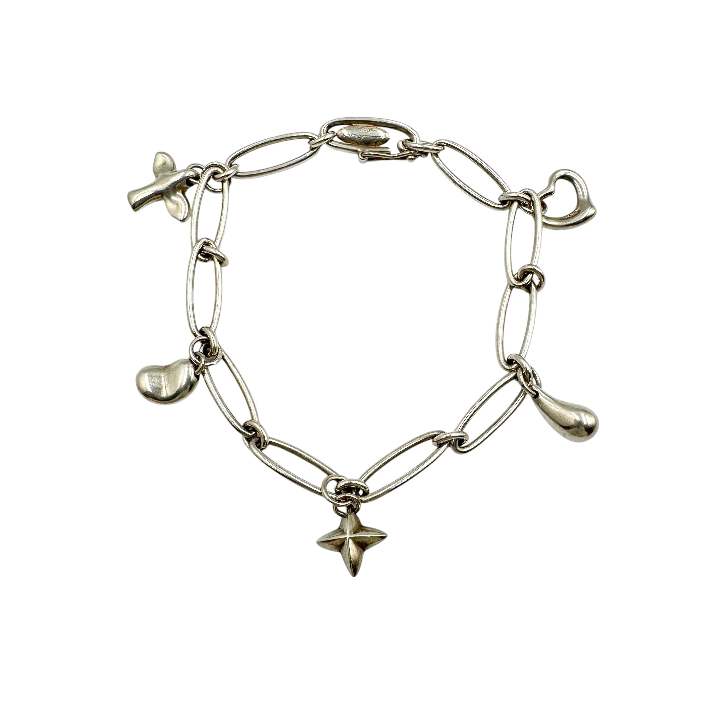 TIFFANY & CO. ティファニー 5チャーム ブレスレット