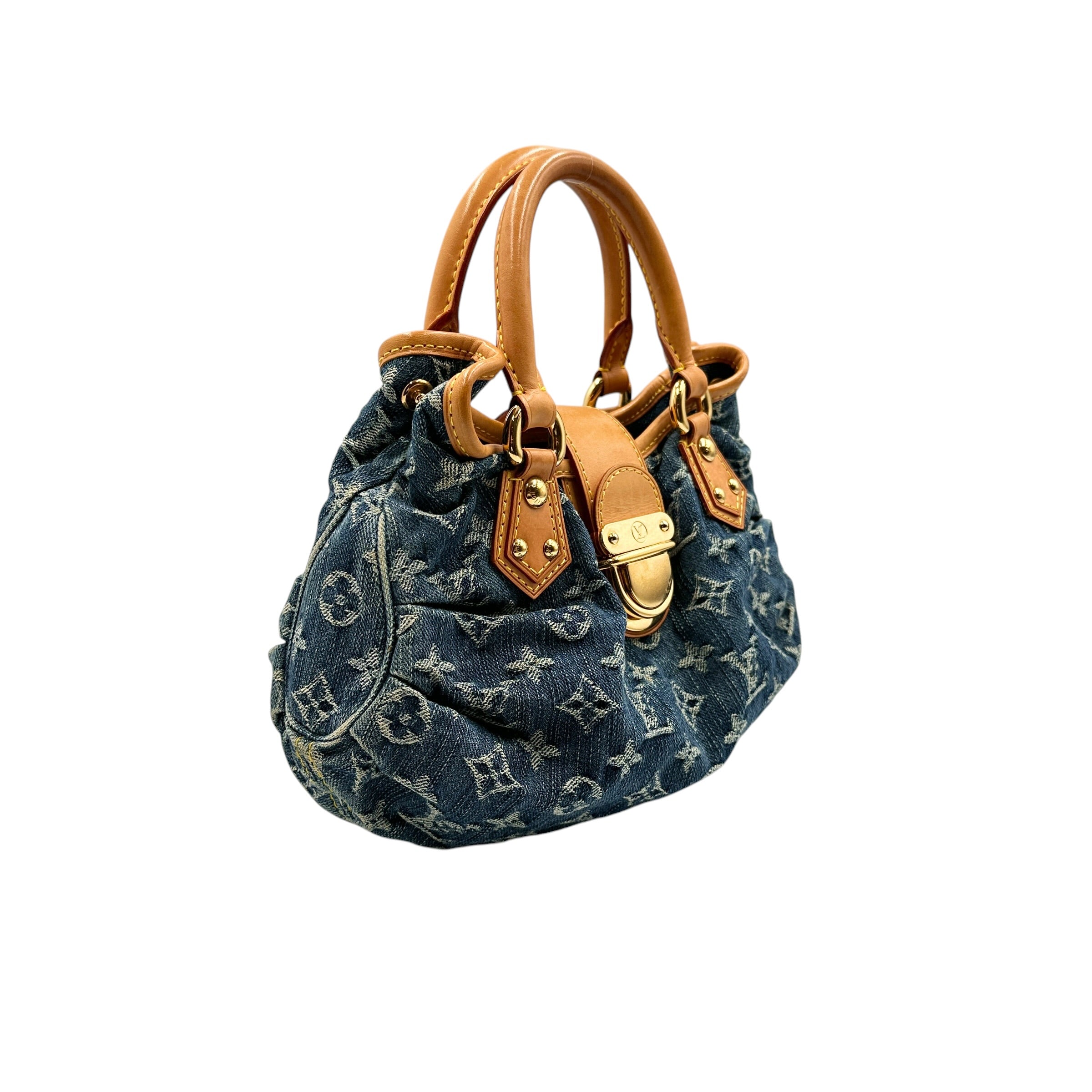 LOUIS VUITTON ルイ・ヴィトン モノグラムデニム M95020 プリーティ