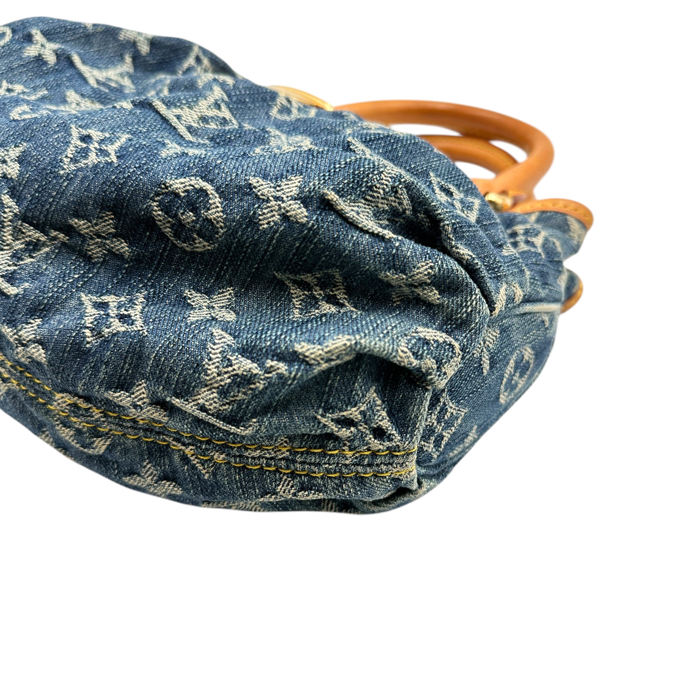 LOUIS VUITTON ルイ・ヴィトン モノグラムデニム M95020 プリーティ