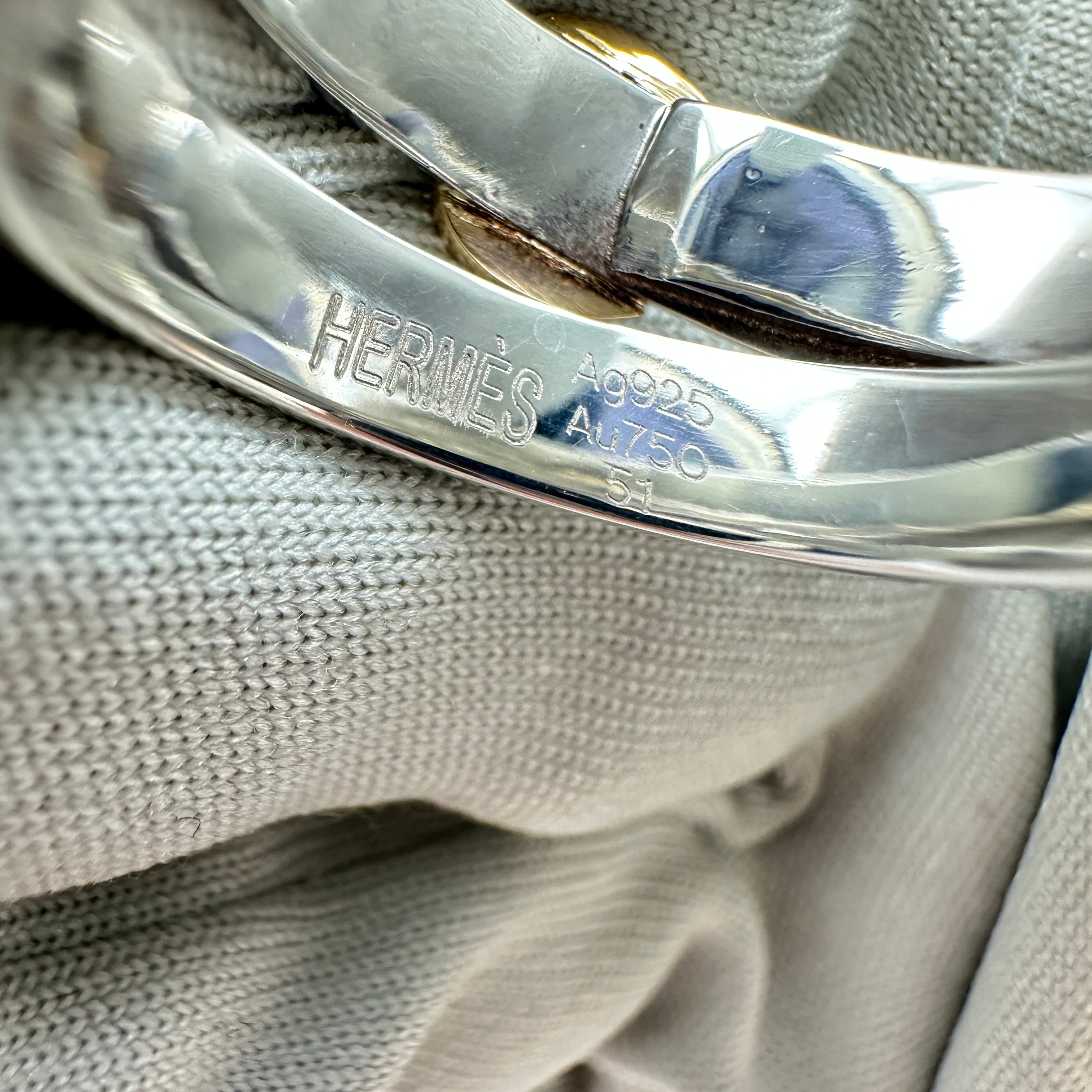 HERMES エルメス ダブルトゥールリング