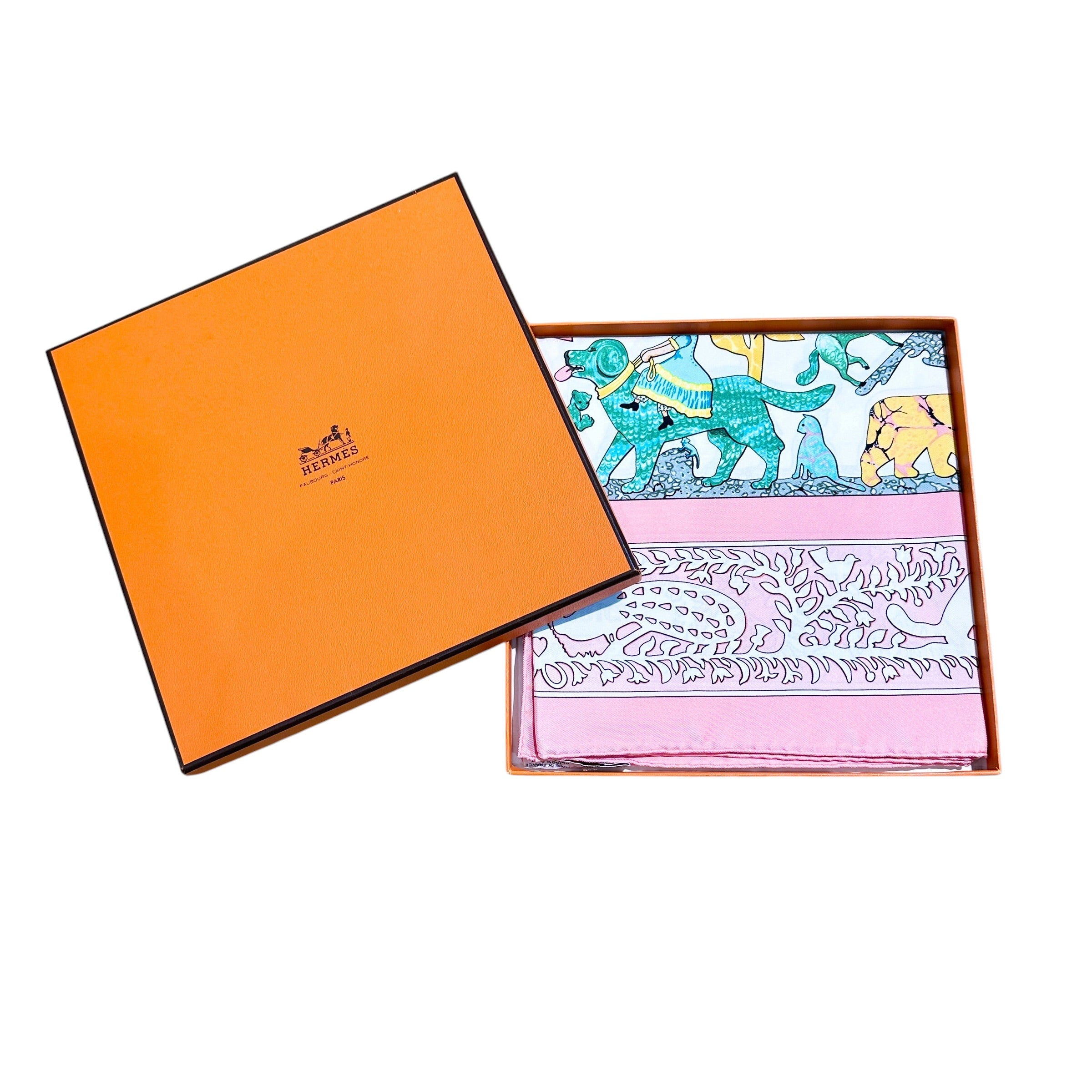 HERMES エルメス カレ90 古き良きアメリカ