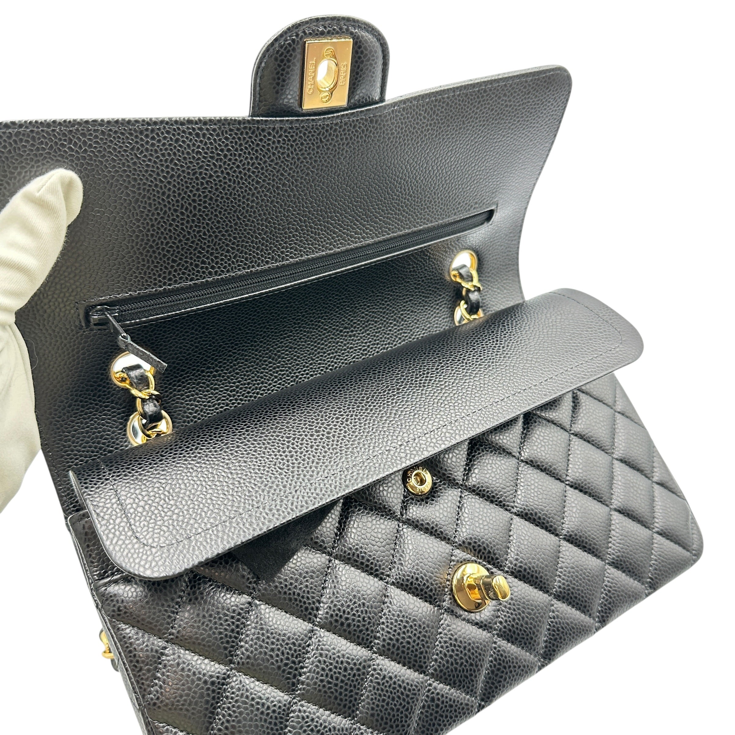 CHANEL シャネル マトラッセ25 チェーンショルダーバッグ
