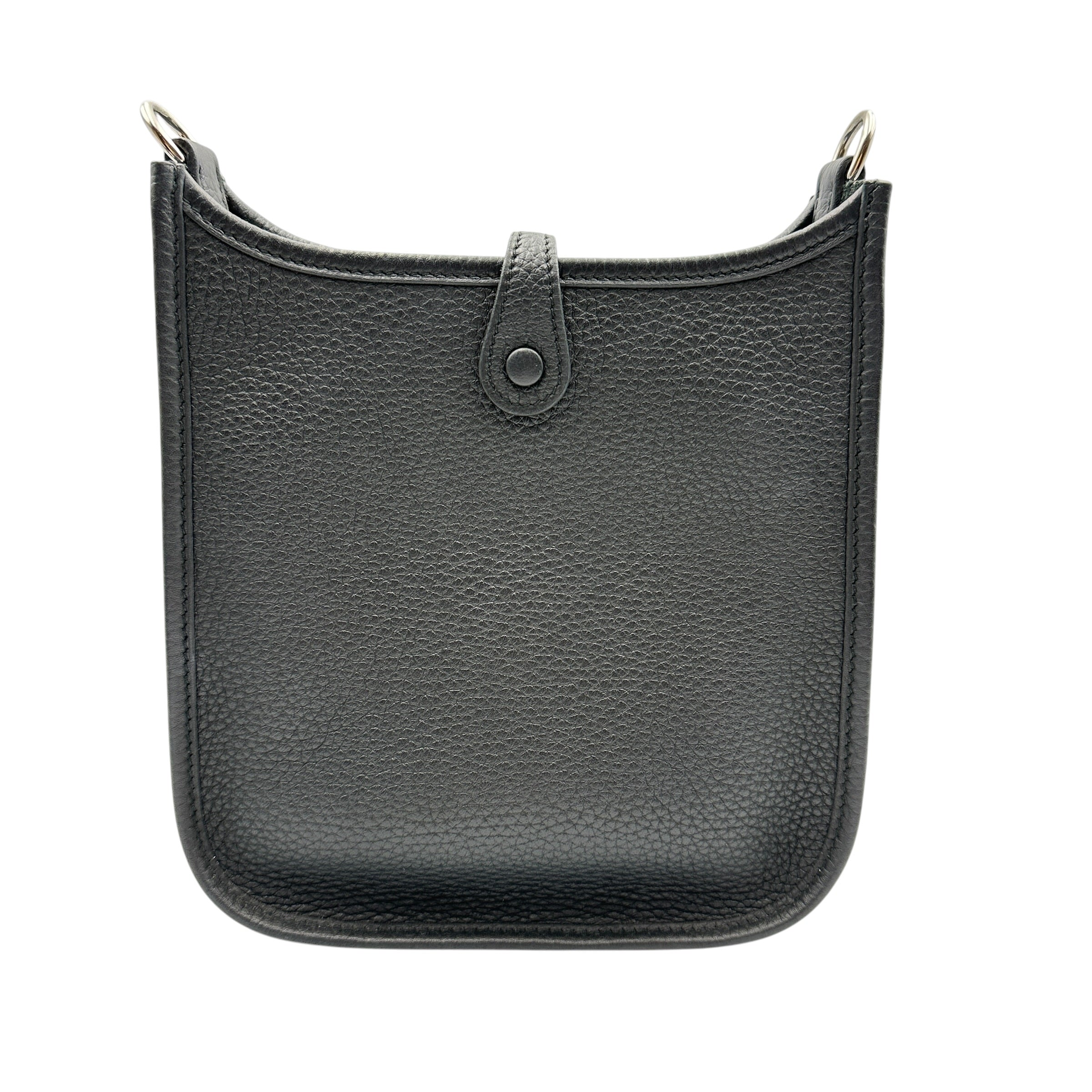 HERMES エルメス エヴリンTPM トリヨン ショルダーバッグ ブラック
