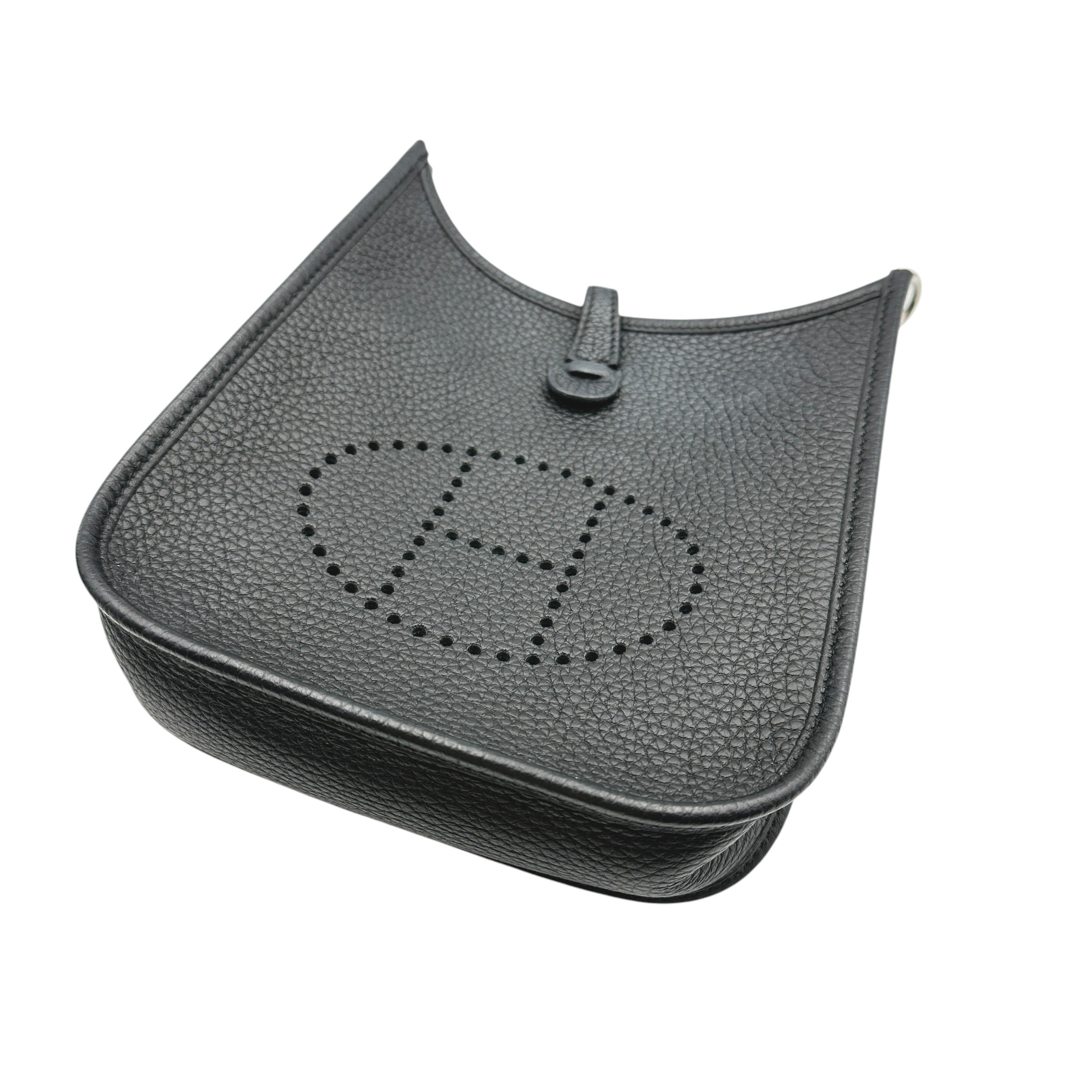 HERMES エルメス エヴリンTPM トリヨン ショルダーバッグ ブラック