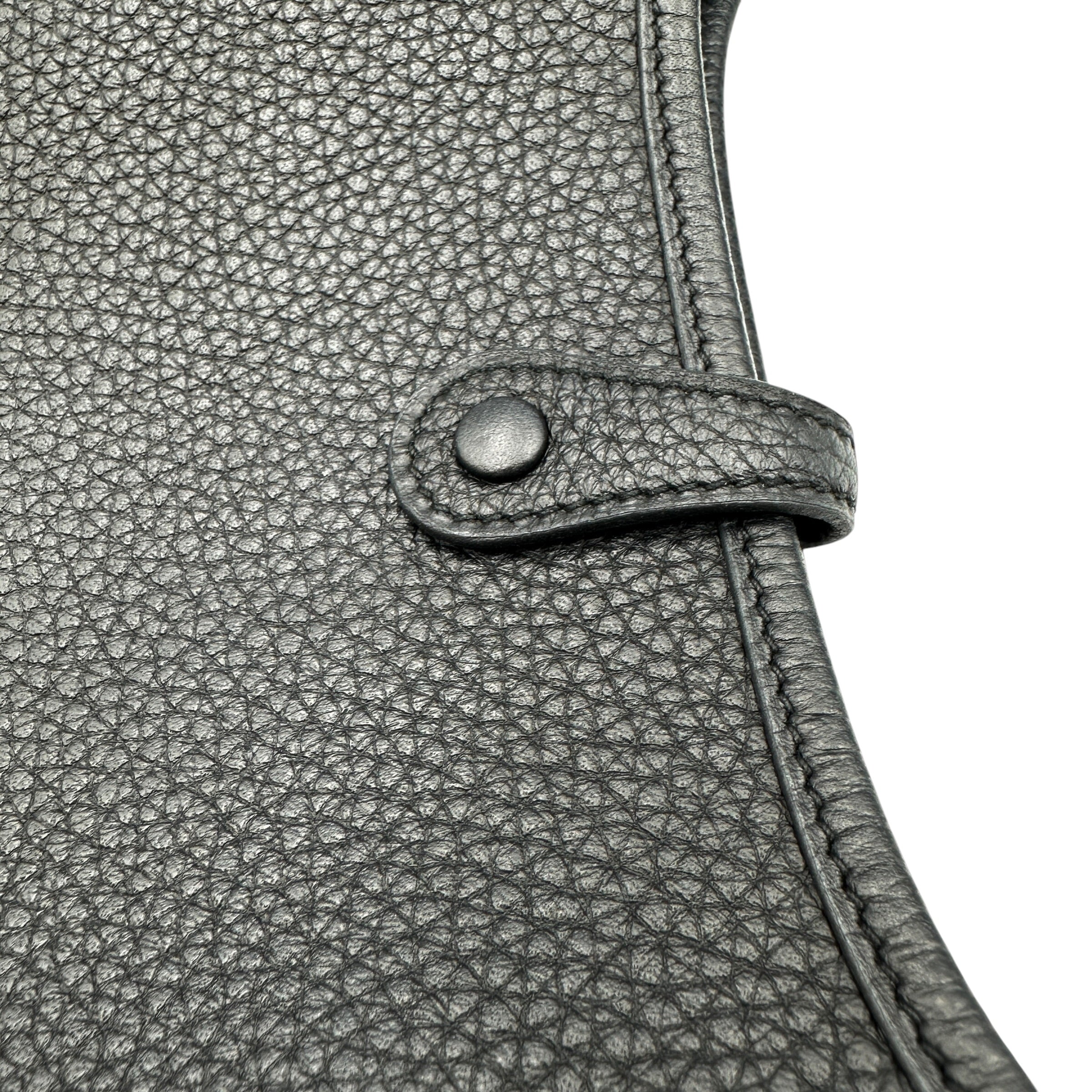 HERMES エルメス エヴリンTPM トリヨン ショルダーバッグ ブラック