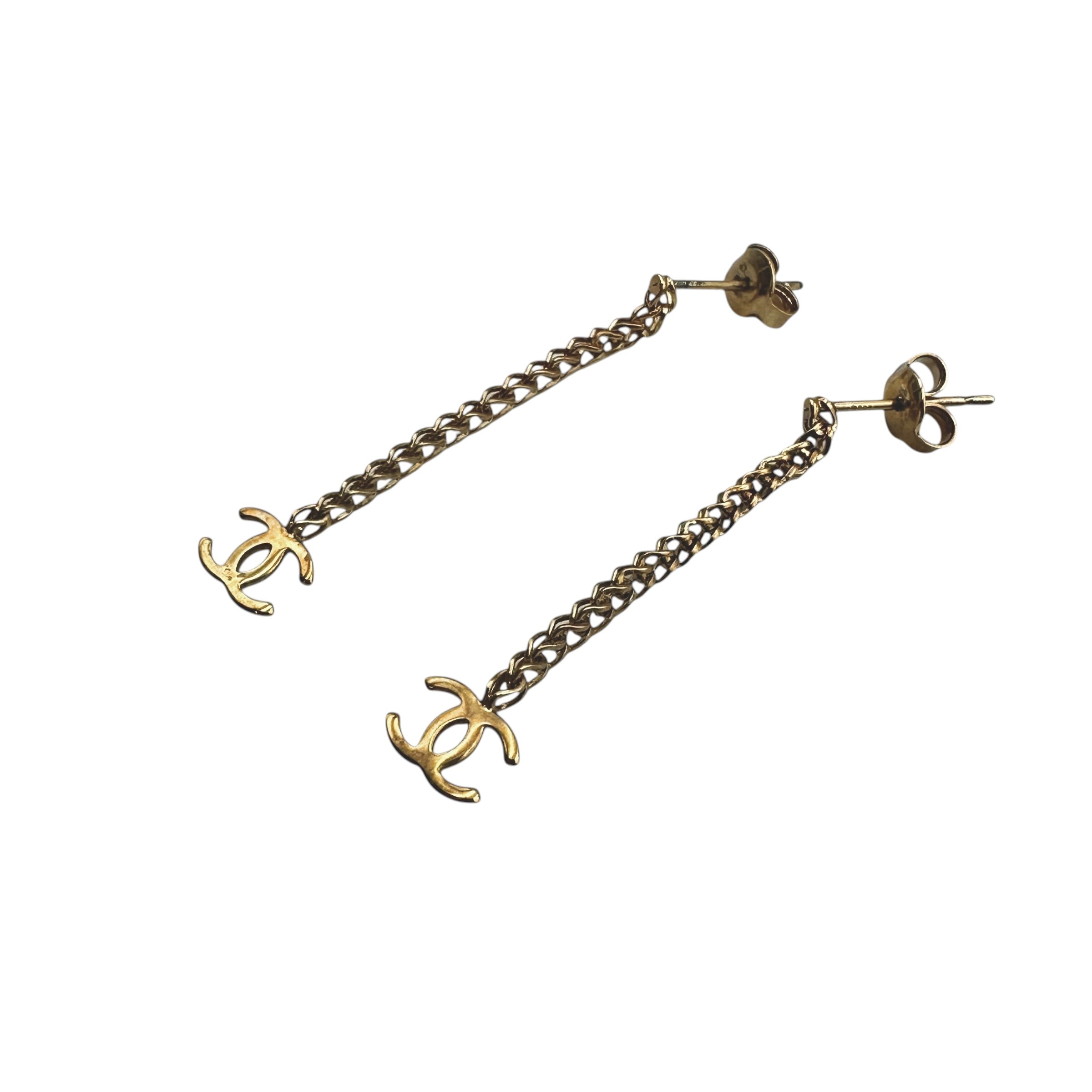 CHANEL シャネル ココ チェーン ピアス