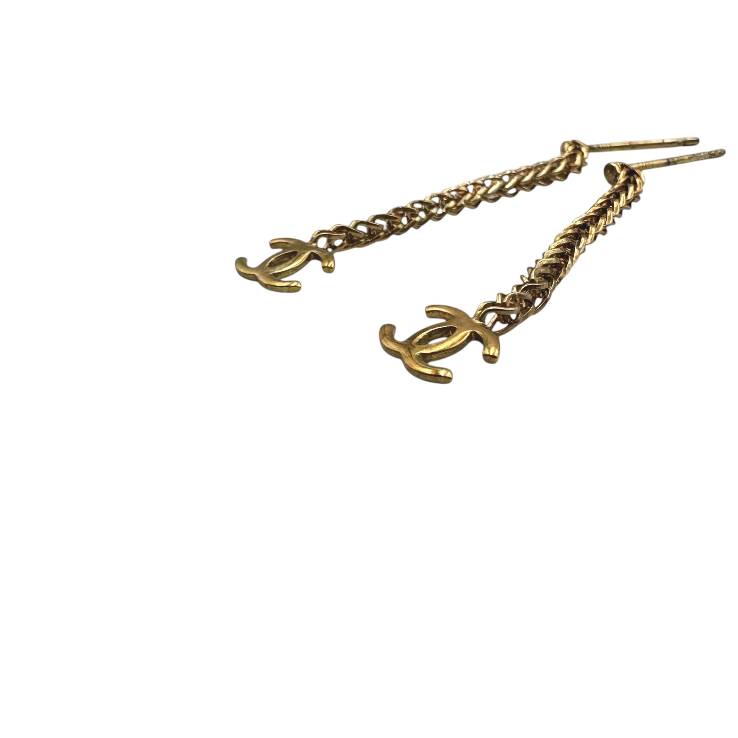 CHANEL シャネル ココ チェーン ピアス