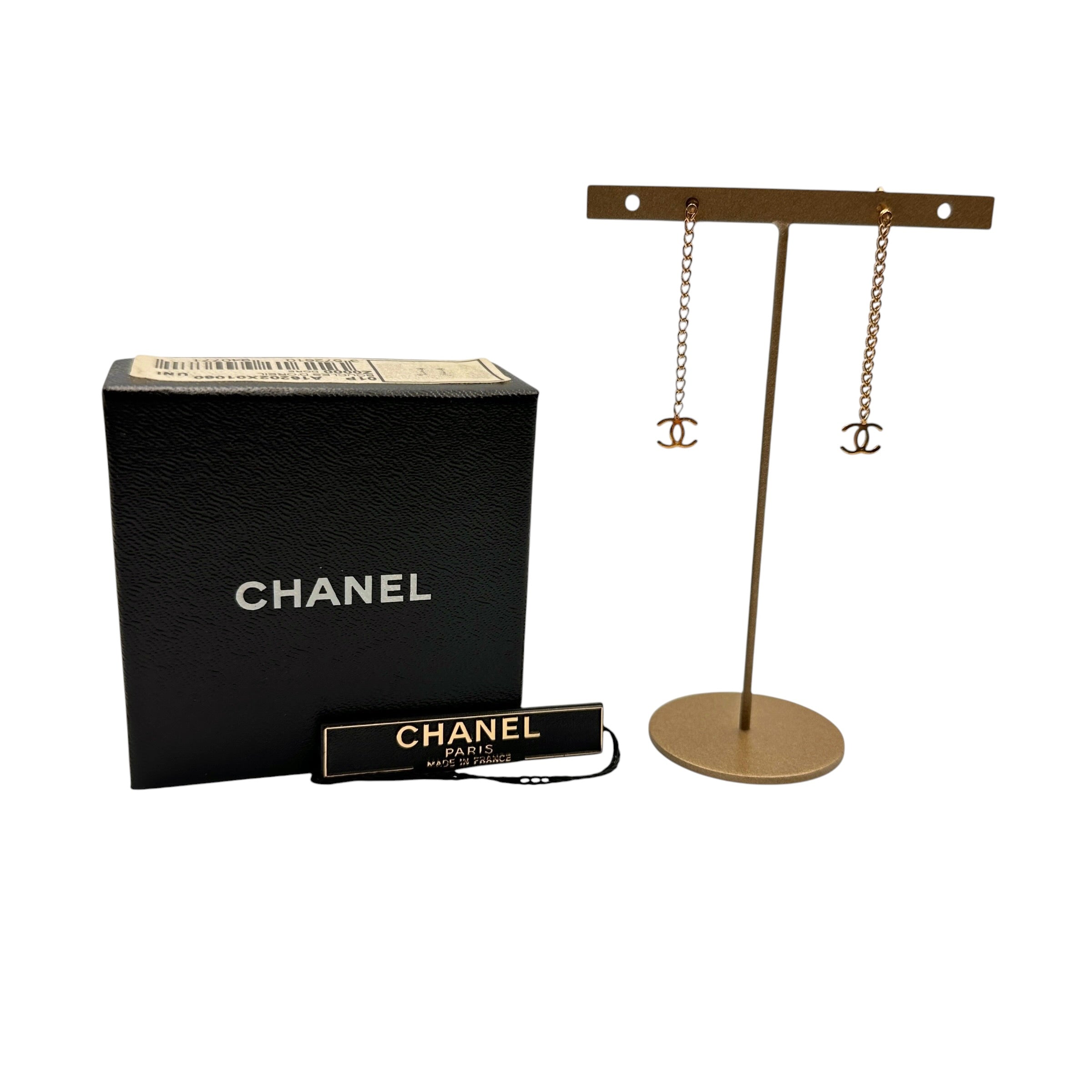 CHANEL シャネル ココ チェーン ピアス