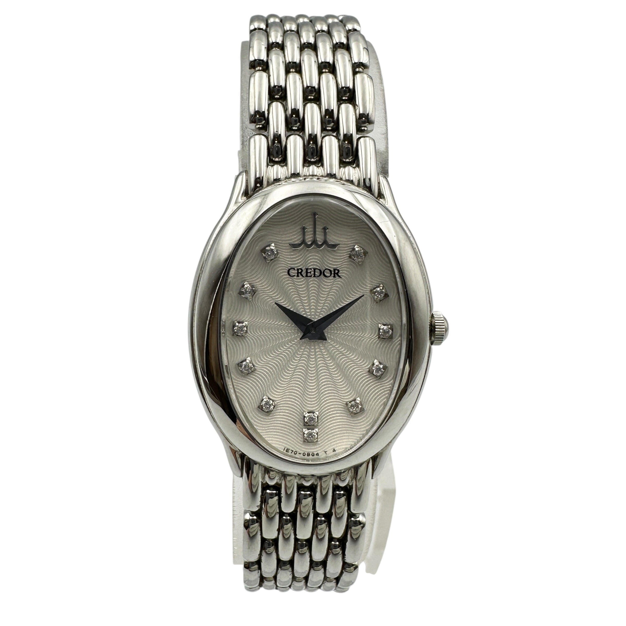 SEIKO CREDOR セイコー クレドール 1E70-OBDO シグノ 12Pダイヤ