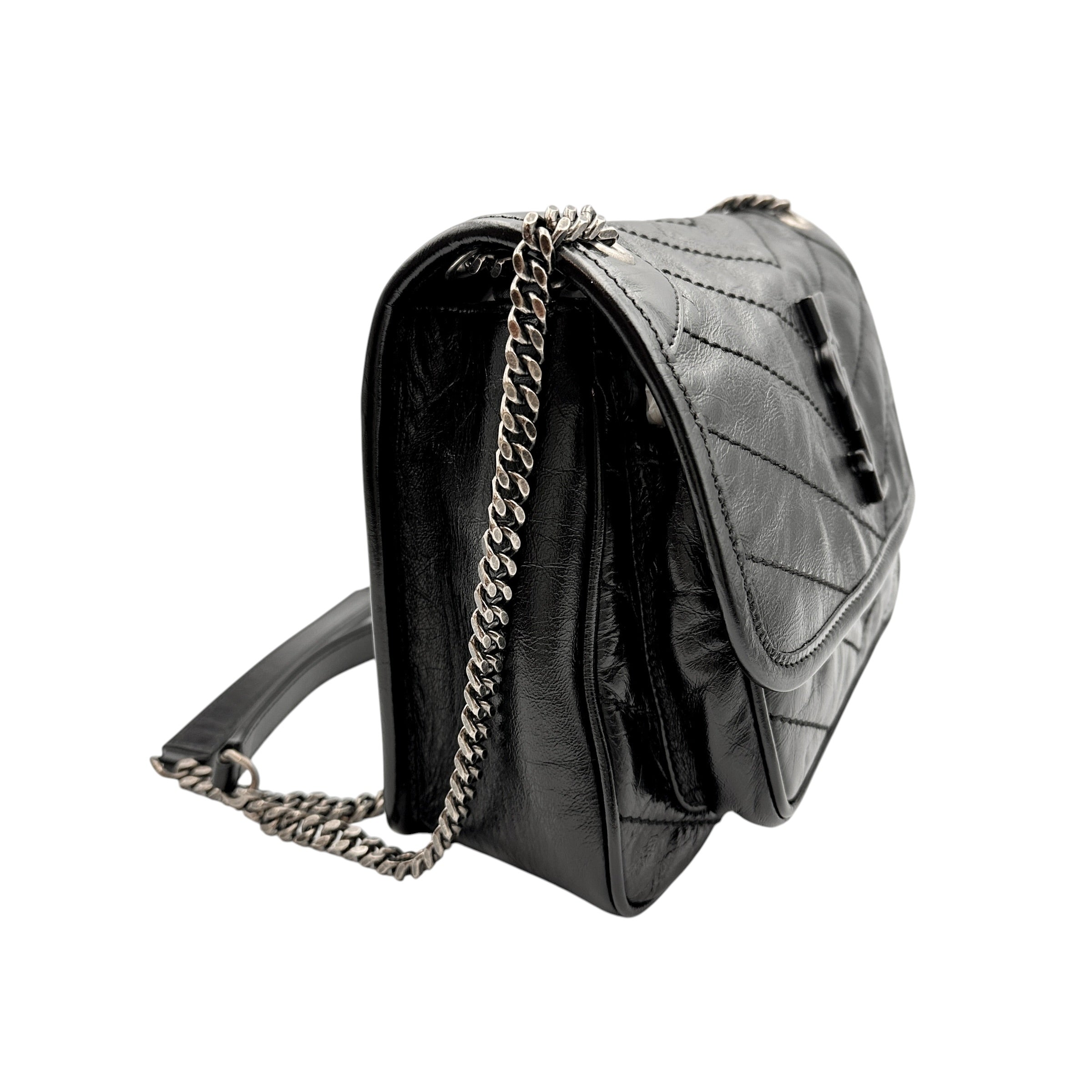 Yves Saint Laurent サンローランパリ 633160 ニキ チェーンショルダーバッグ