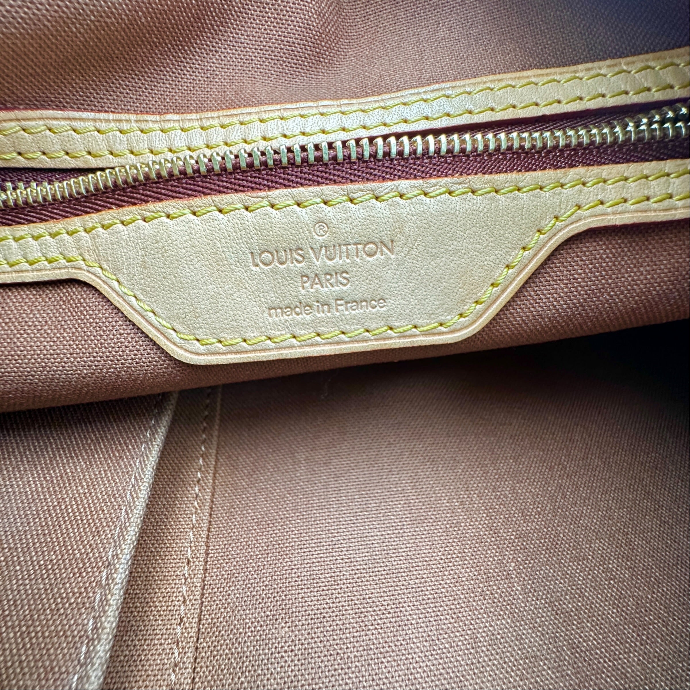 LOUIS VUITTON ルイ・ヴィトン モノグラム バティニョールヴェルティカル