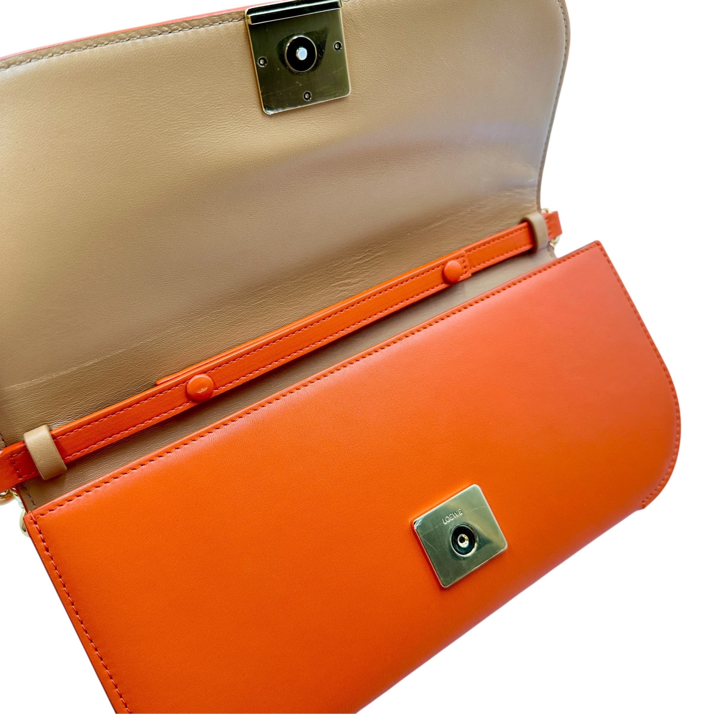 LOEWE ロエベ ゴヤロング クラッチ ショルダーバッグ