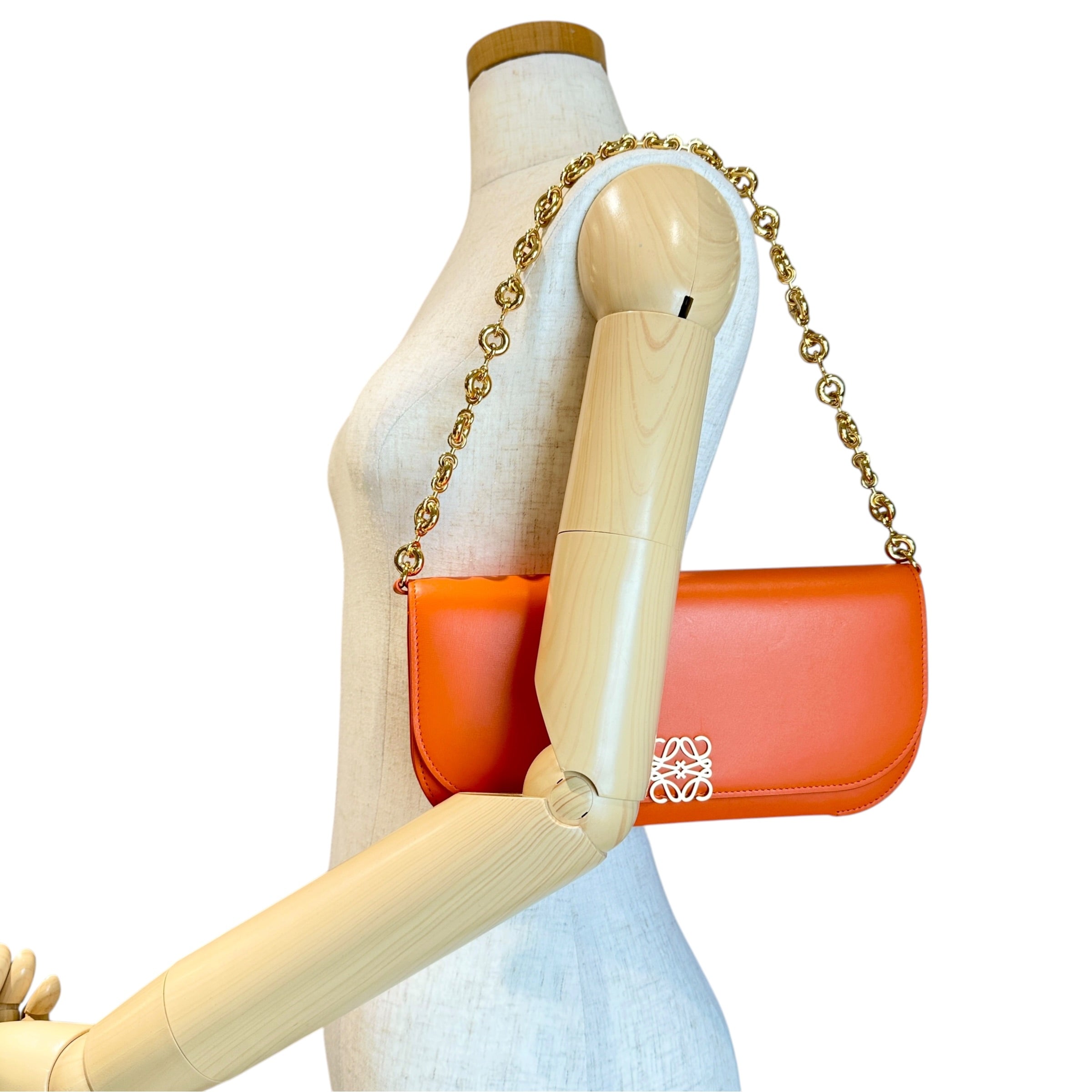 LOEWE ロエベ ゴヤロング クラッチ ショルダーバッグ