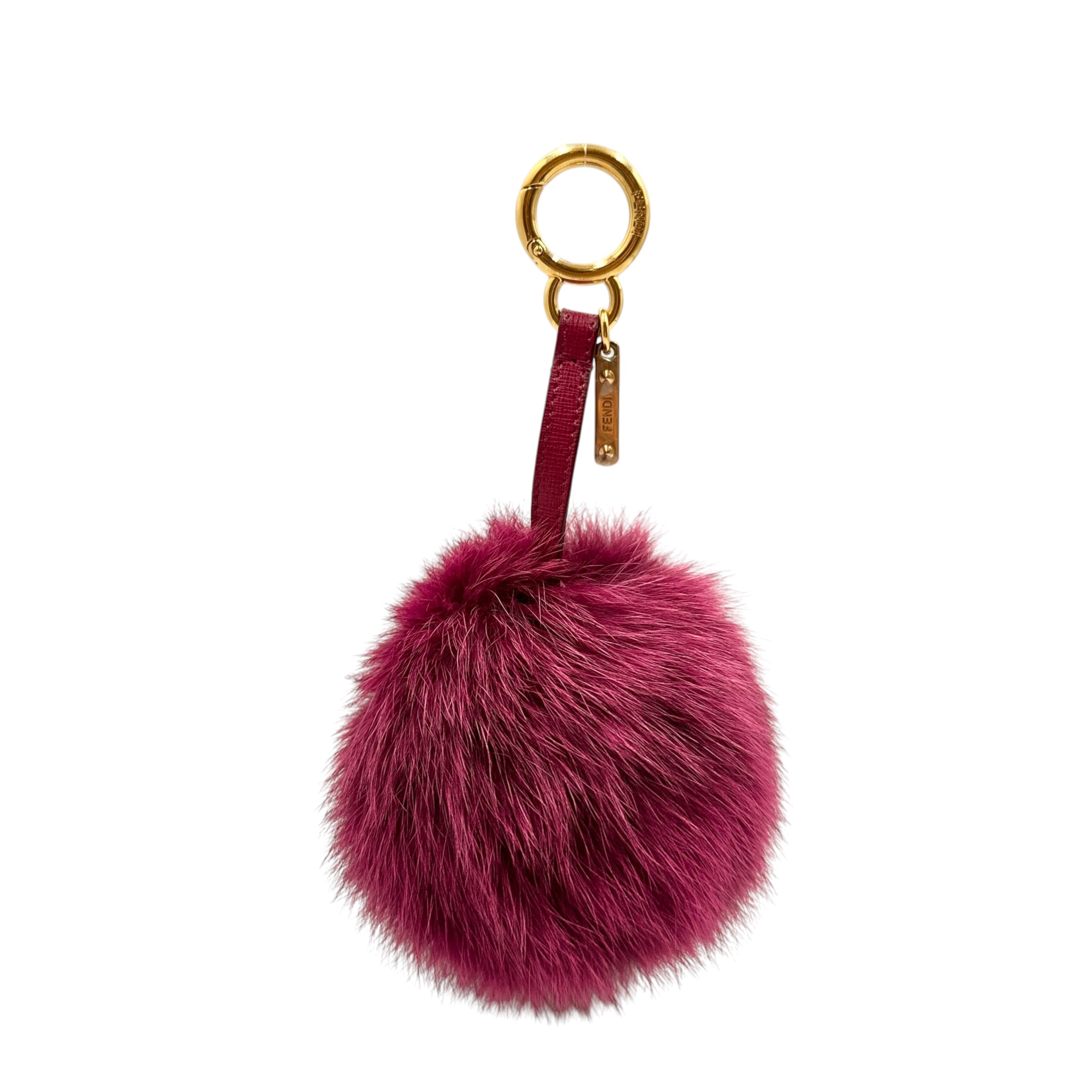 FENDI フェンディ フォックスファー チャーム キーリング