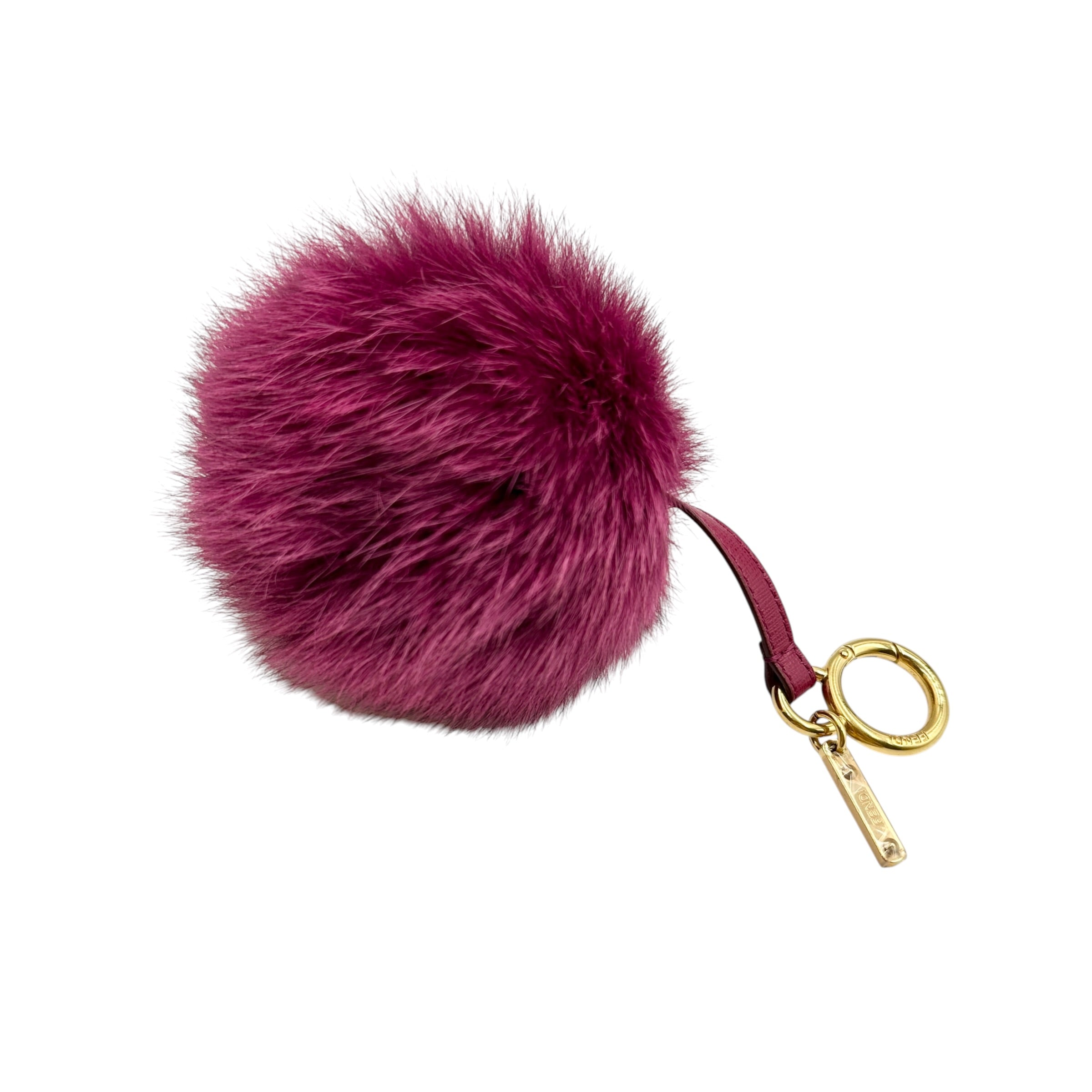 FENDI フェンディ フォックスファー チャーム キーリング