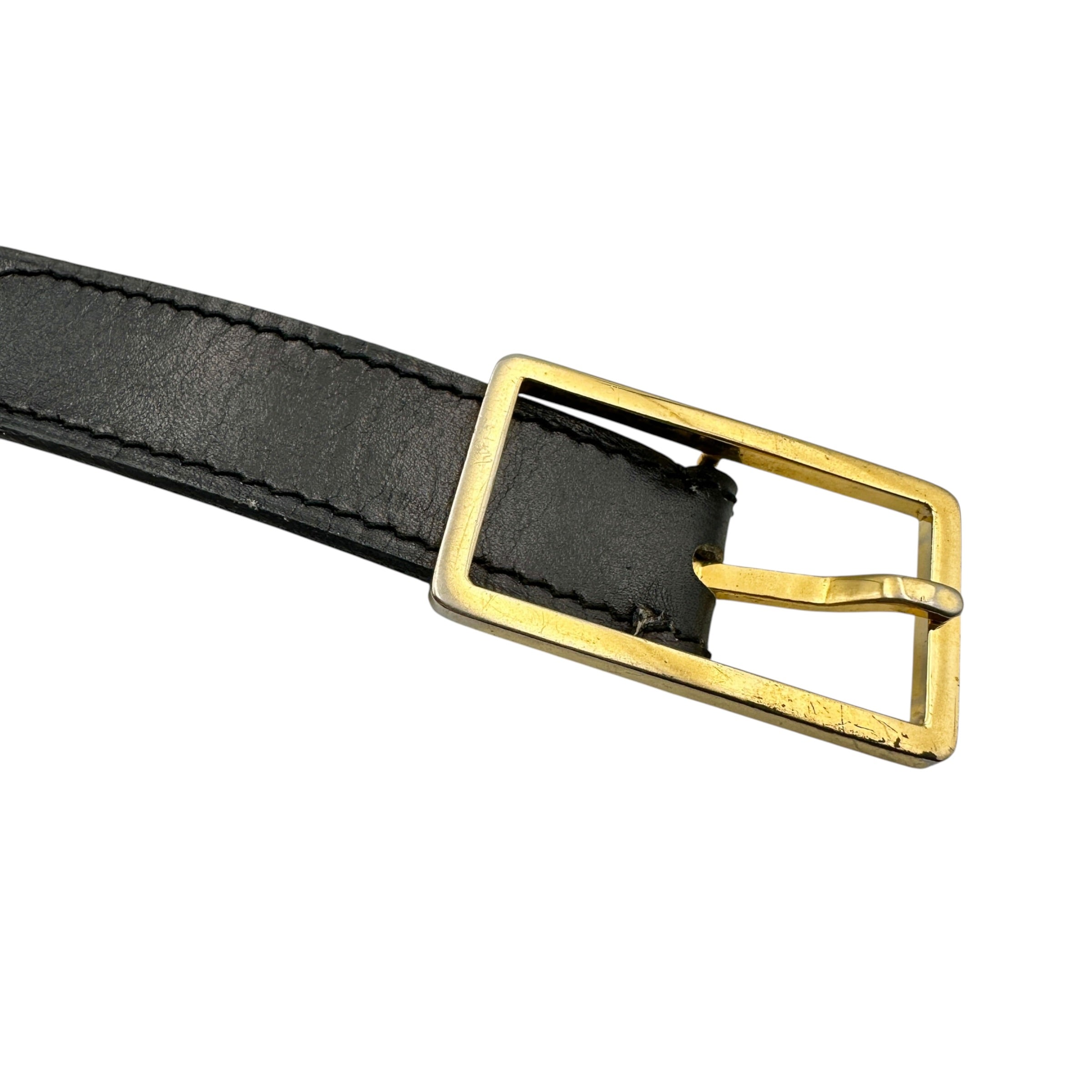 CHANEL シャネル ココマーク レザーベルト #70