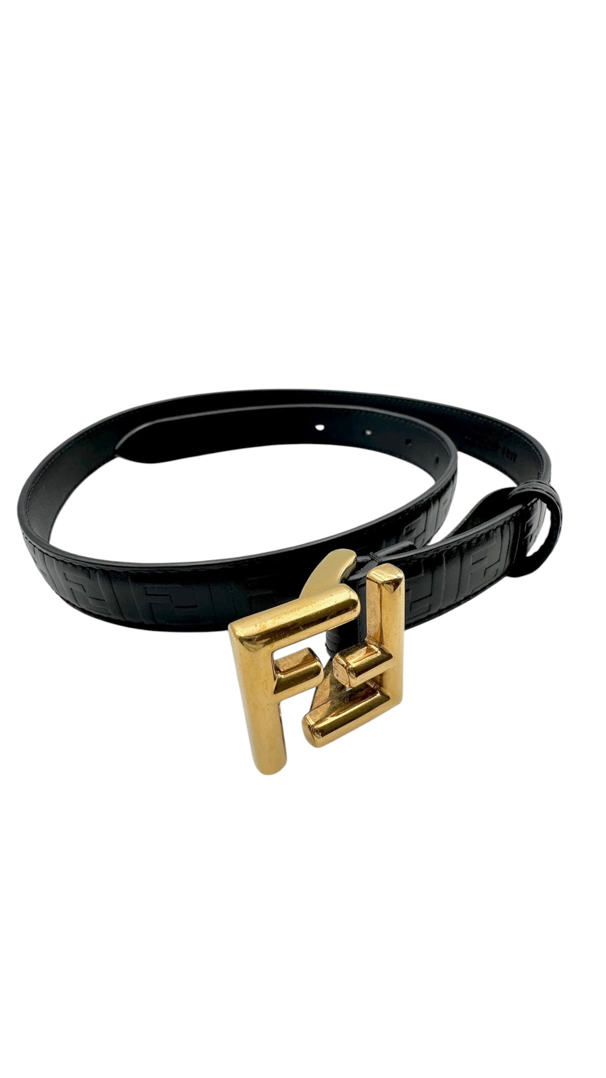 FENDI フェンディ ズッカ レザーベルト #70