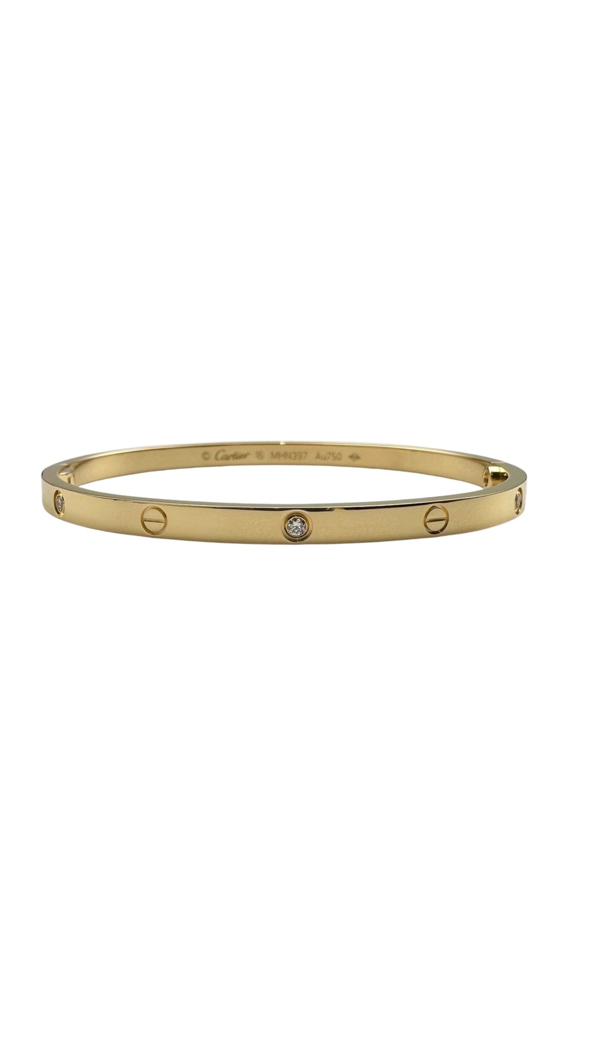 Cartier カルティエ LOVE ラブ ブレスレット 6Pダイヤ