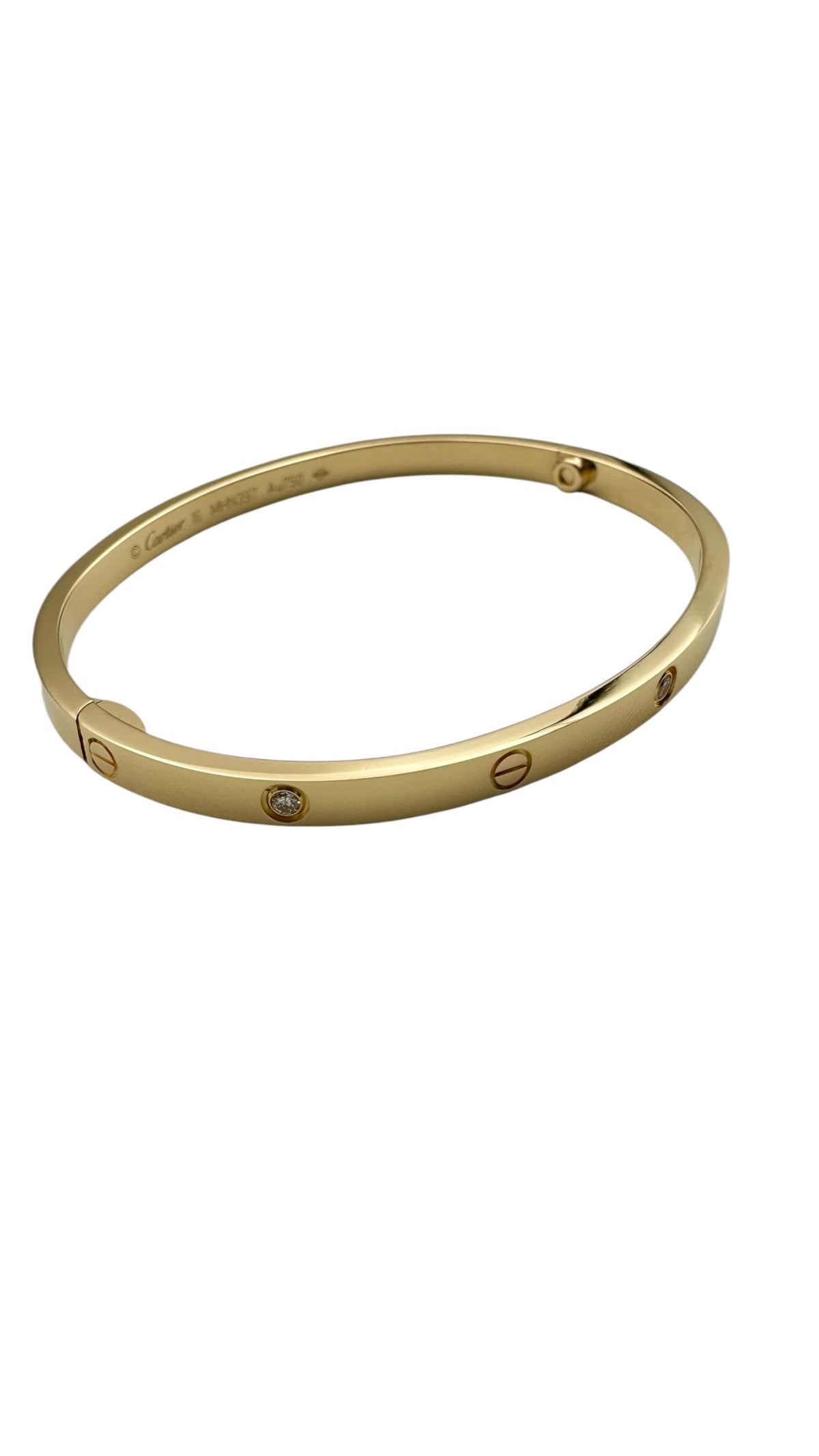 Cartier カルティエ LOVE ラブ ブレスレット 6Pダイヤ