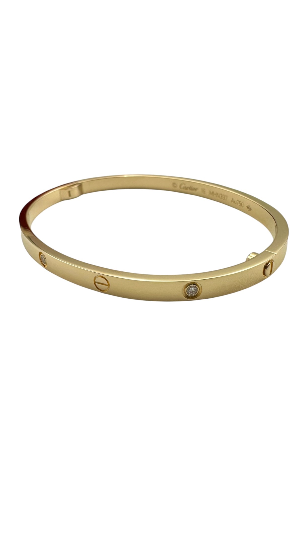 Cartier カルティエ LOVE ラブ ブレスレット 6Pダイヤ